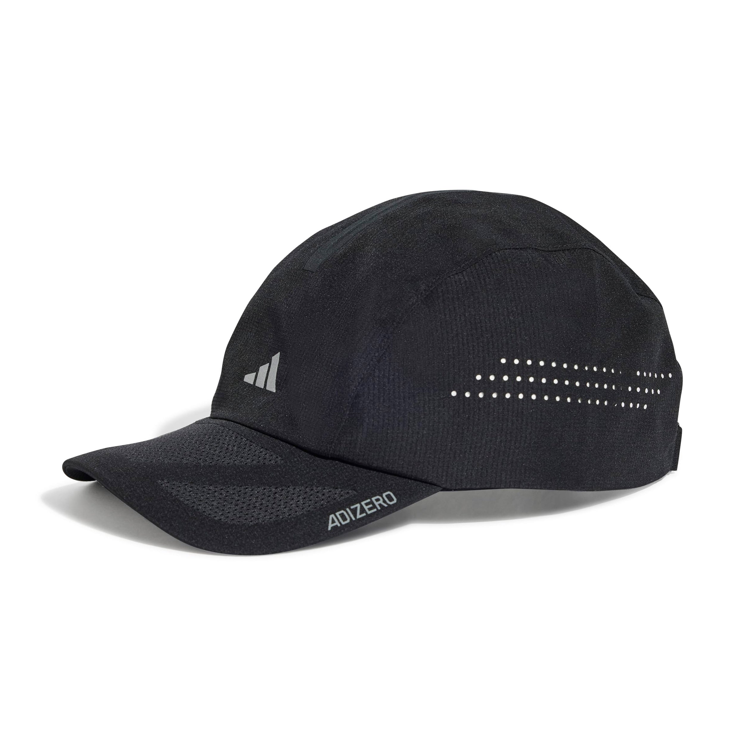 adidas adizero Cap Cap Damer - sort, sølv