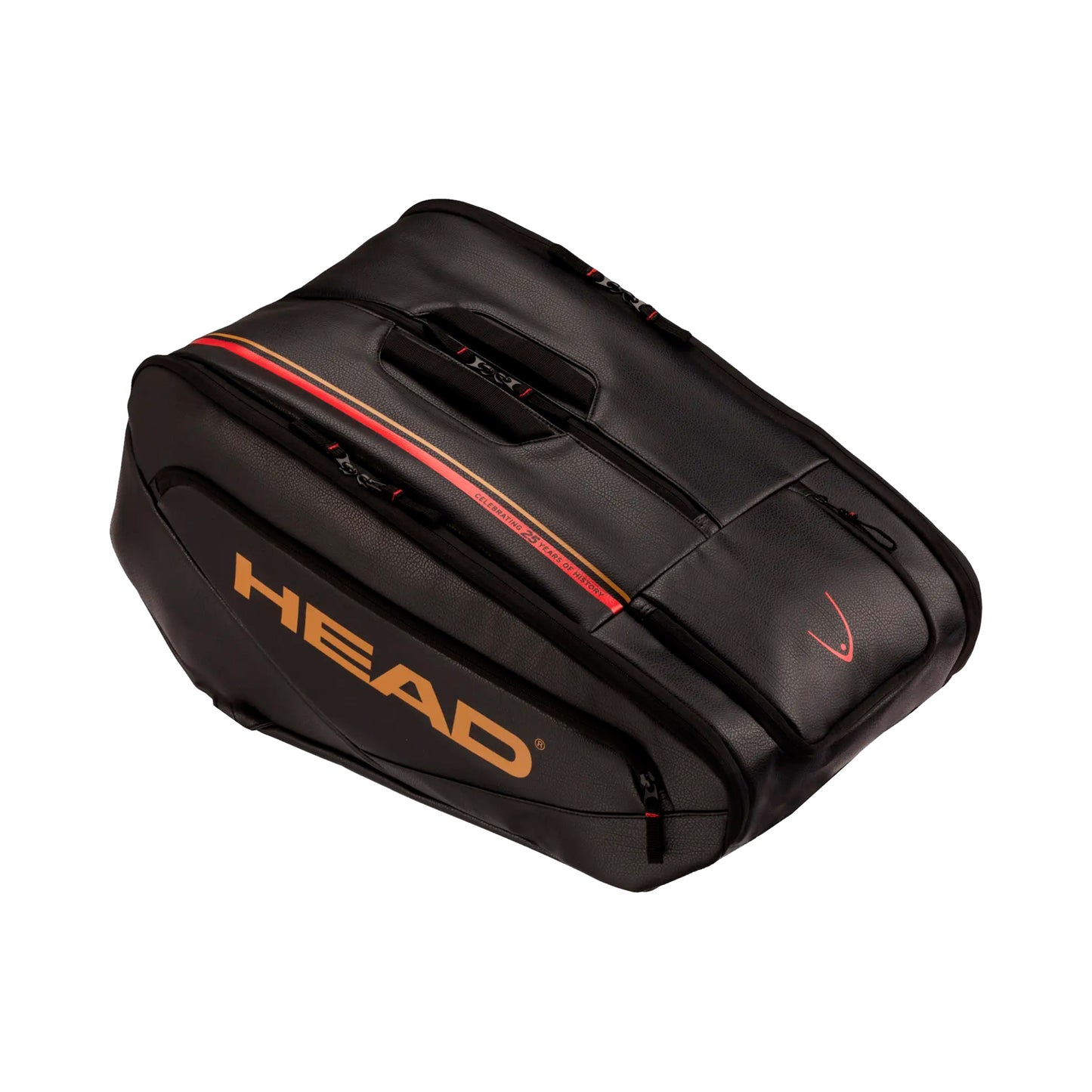 HEAD FX Retro Padel Tasche 25th LTD Padelketchertaske -sort, rød
