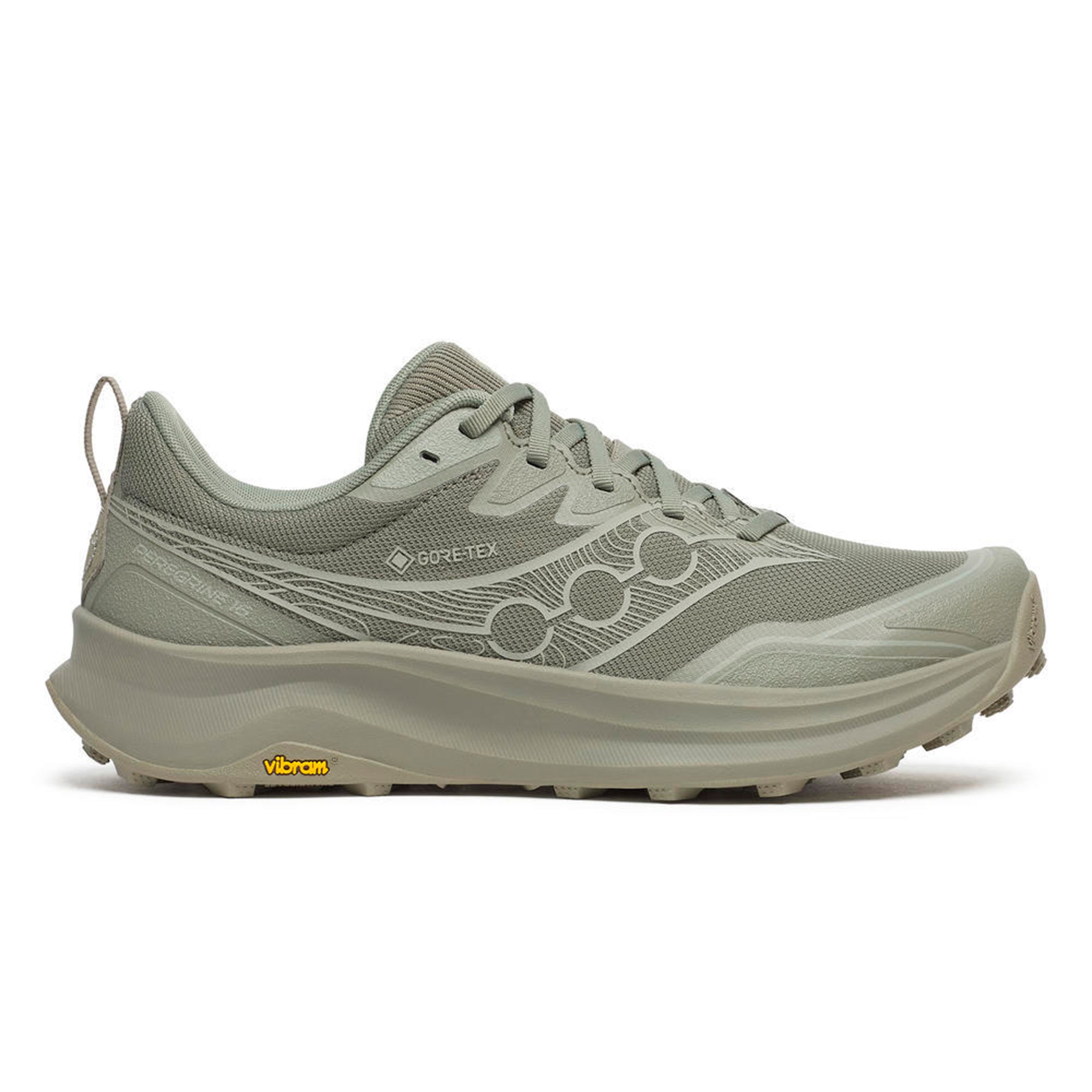 Saucony Peregrine 16 GTX Trailsko Herrer - oliven, kaki