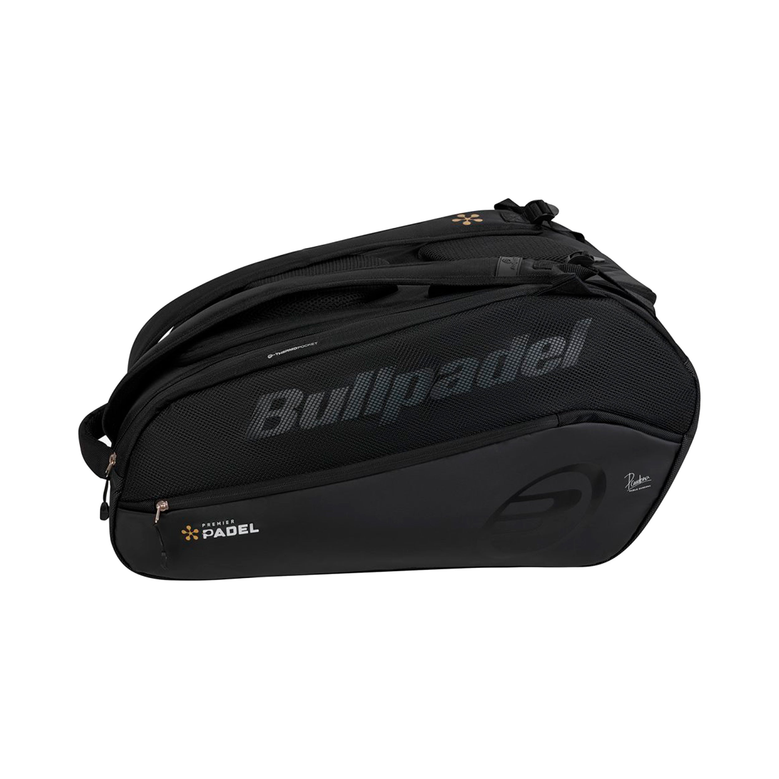 Bullpadel Vertex GEO Premier Padelketchertaske -sort