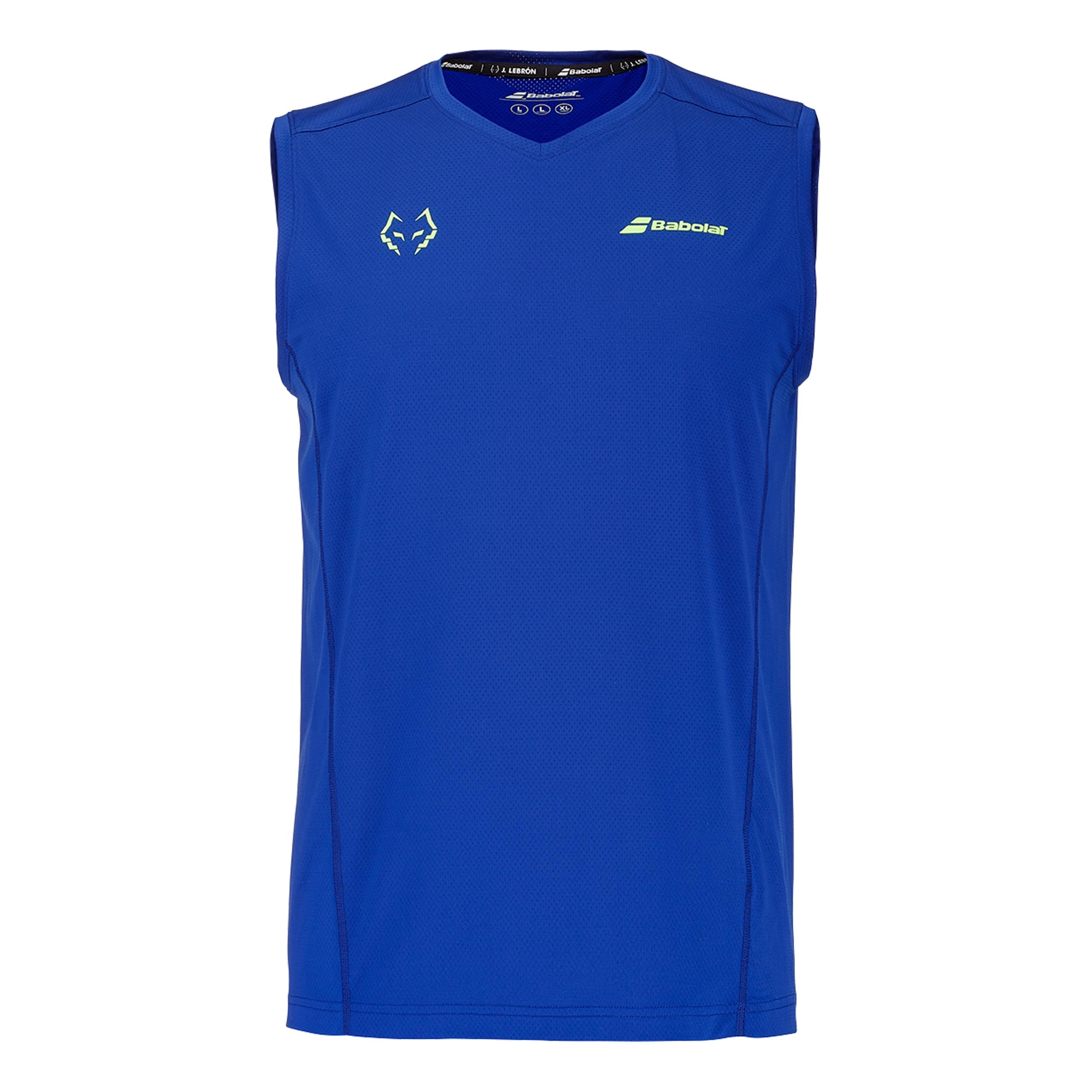 Babolat Juan Lebron Tanktop Herrer-blå