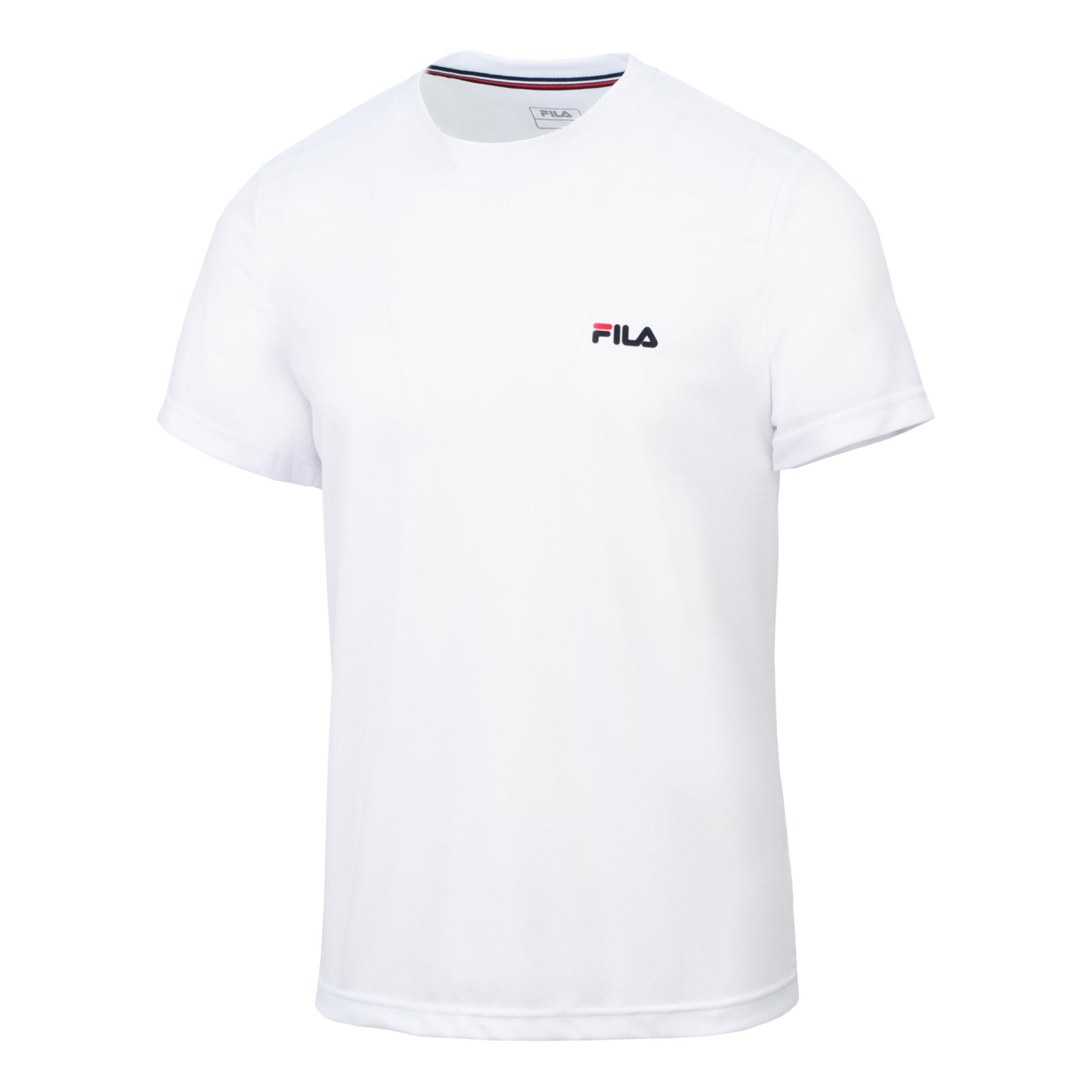 Fila Logo small 2 T-shirt Herrer-hvid