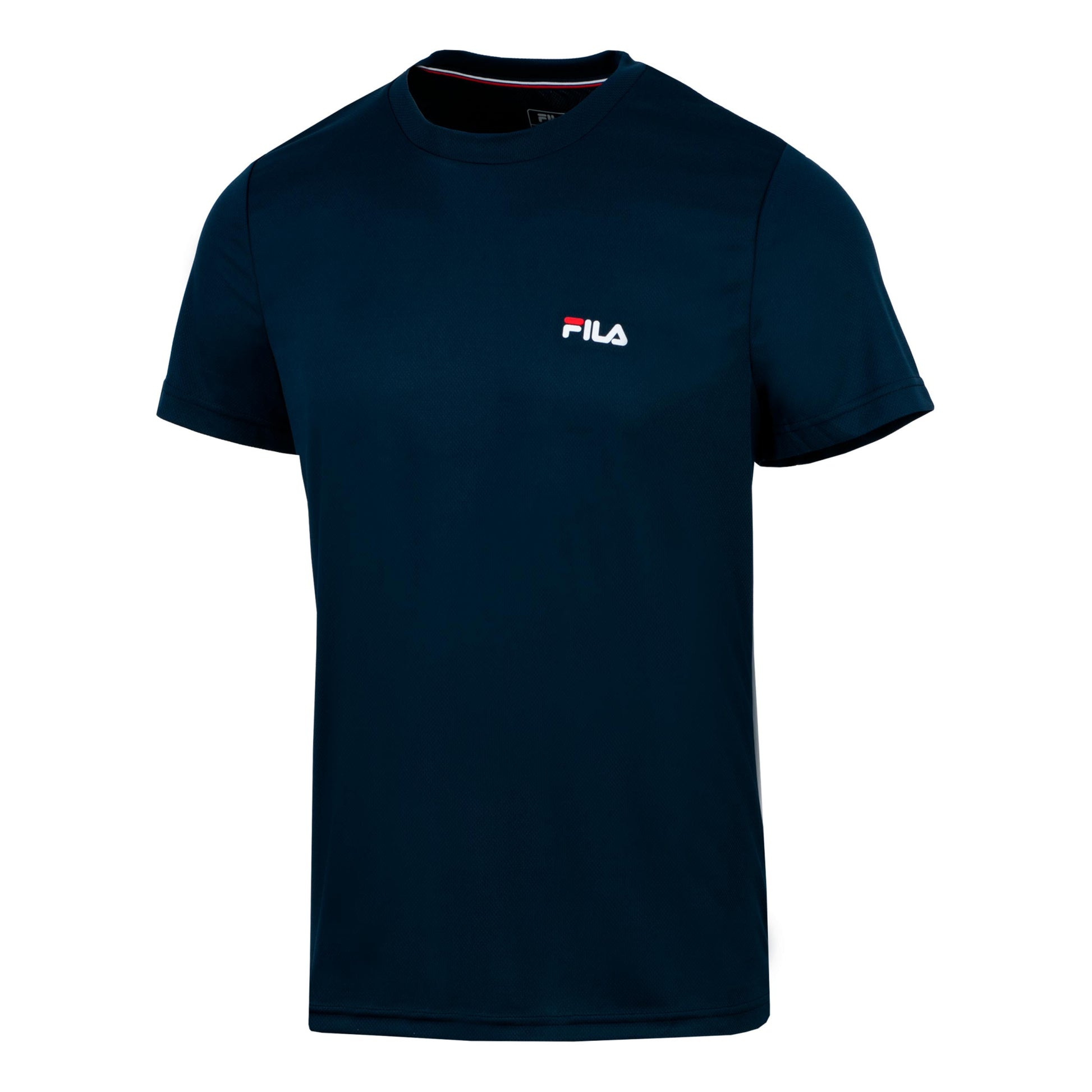 Fila Logo small 2 T-shirt Herrer-mørkeblå
