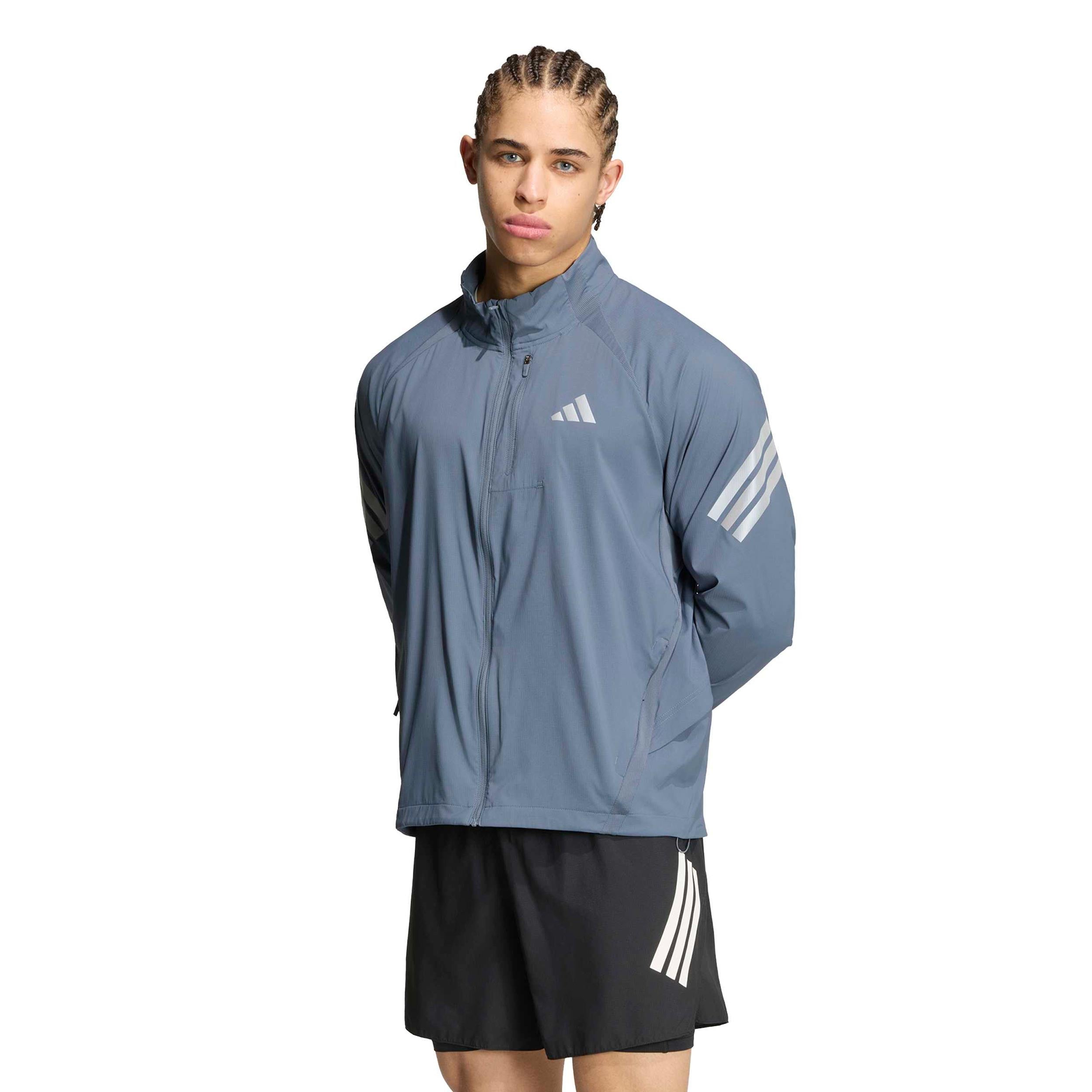 adidas adi365  Løbejakke Herrer - blå-grå