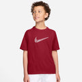 Dri-Fit Multi  T-shirt Børn - rød