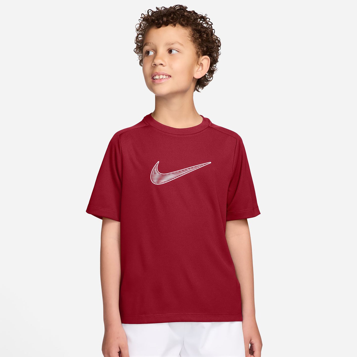 Nike Dri-Fit Multi  T-shirt Børn - rød