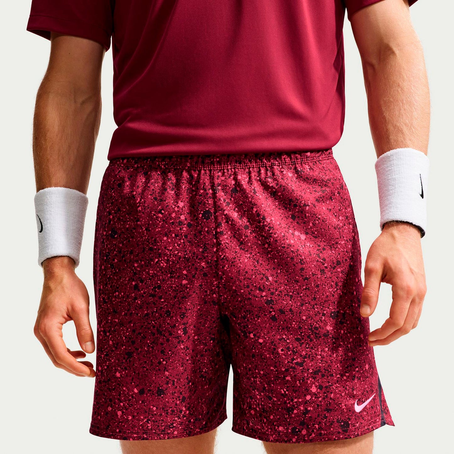 Nike Court Dri-Fit Victory 7in Shorts Herrer - vinrød