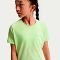 Embroided Futura  T-shirt Børn-lime