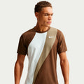 Court Dri-Fit Advantage Slam T-shirt Herrer-creme, grå