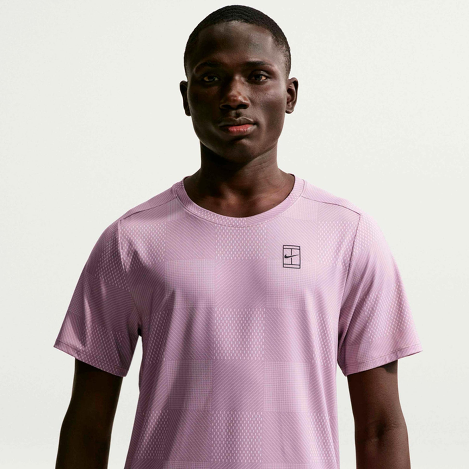Nike Court Dri-Fit Advantage T-shirt Herrer - mauve