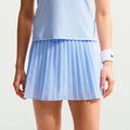 Dri-Fit Victory High Rise Pleated Nederdel Damer - lyseblå