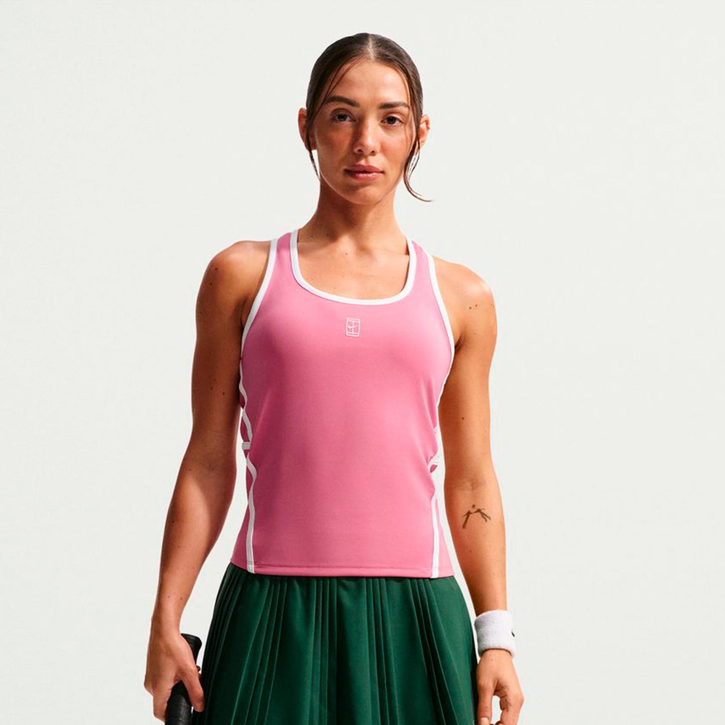 Nike Court Dri-Fit Advantage Tanktop Damer - lyserød
