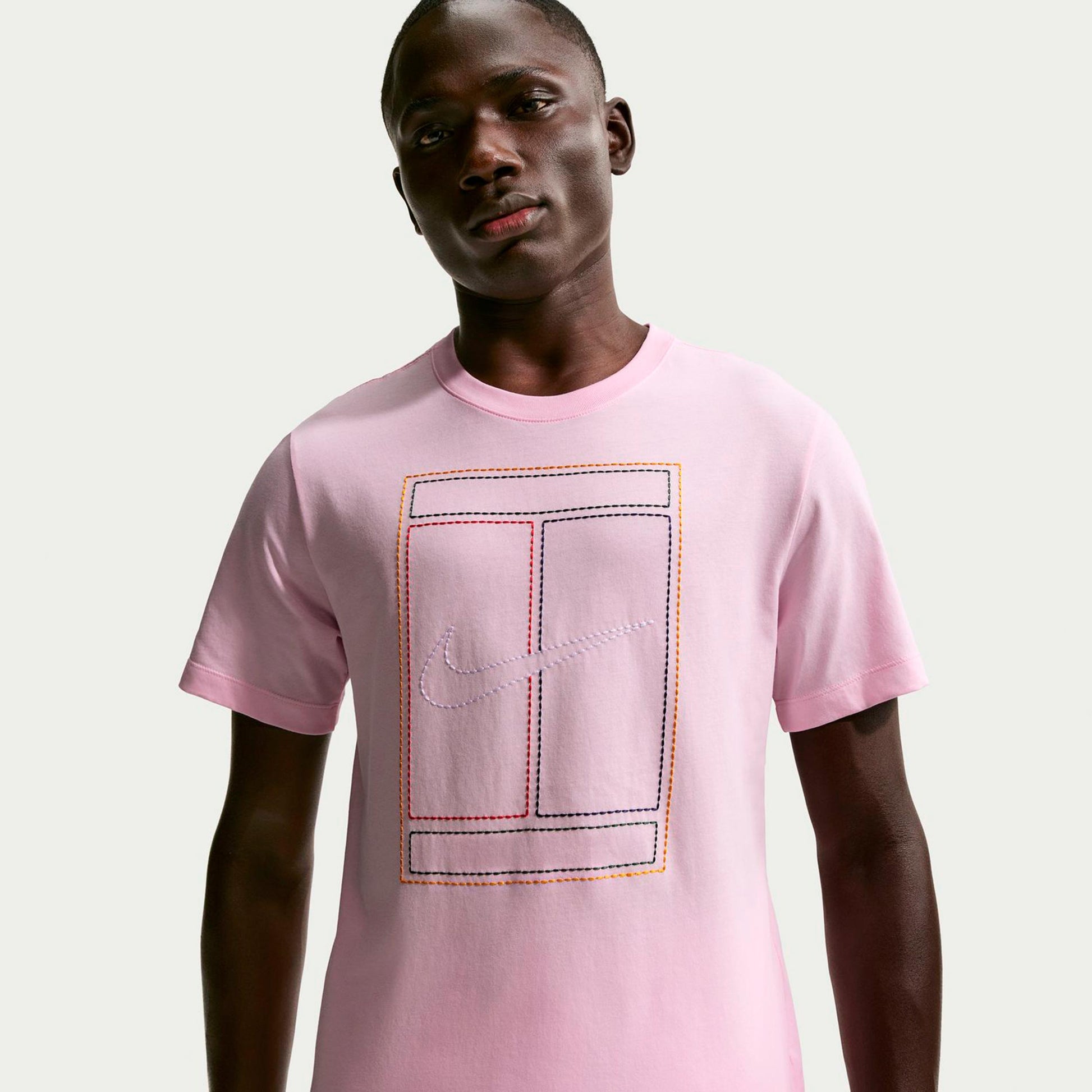 Nike Court Heritage T-shirt Herrer-rosa