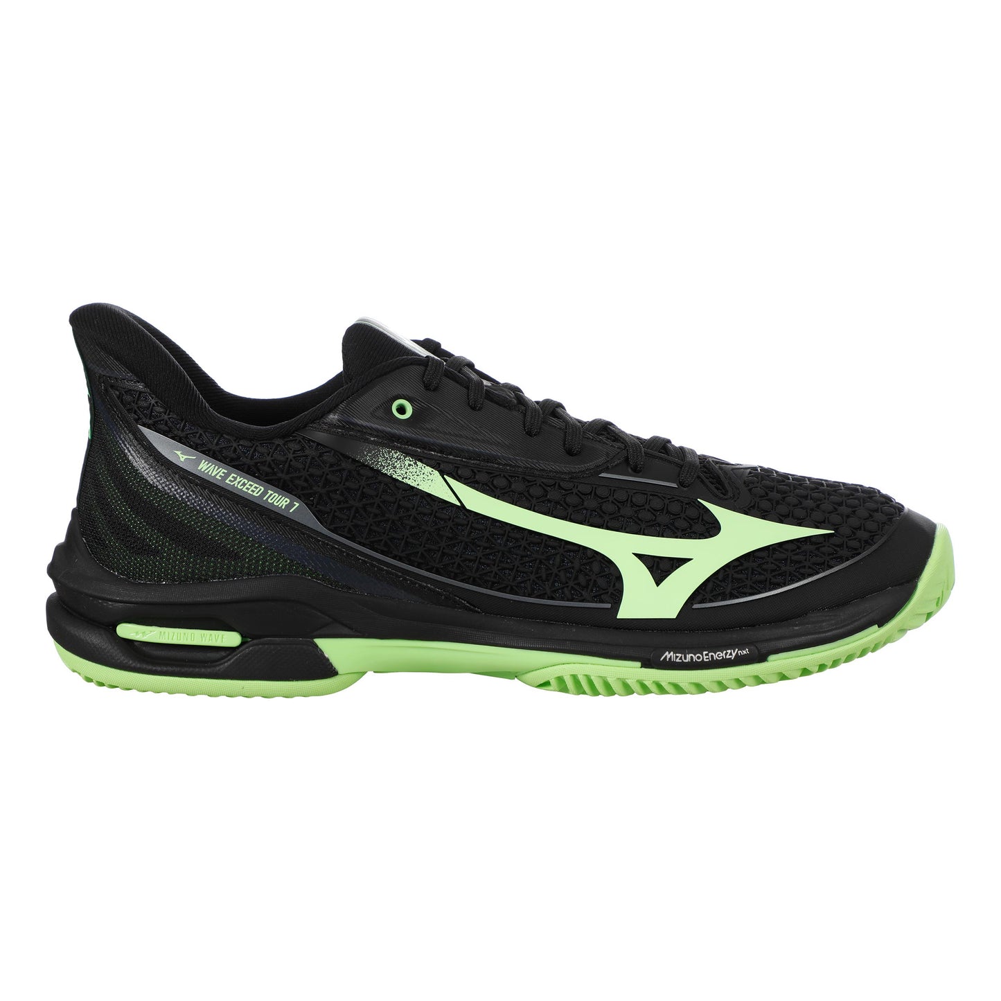 Mizuno Wave Exceed Tour 7 Padelsko Herrer - sort, neongrøn