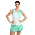 Crew Racerback Tanktop Damer-grøn, hvid