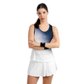 Crew Racerback Tanktop Damer-mørkeblå, hvid