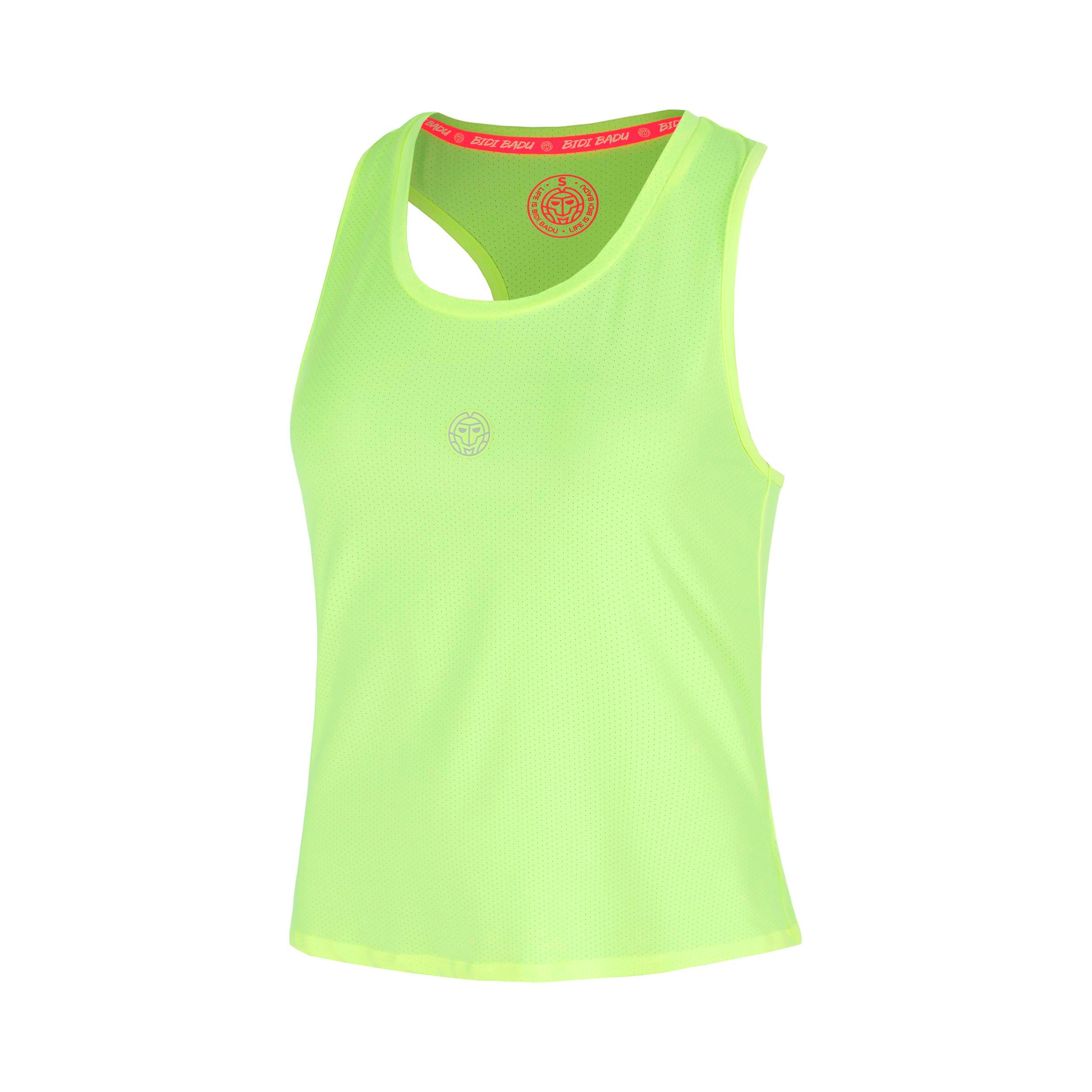 BIDI BADU Out of Control Racerback Tanktop Pige-neongul