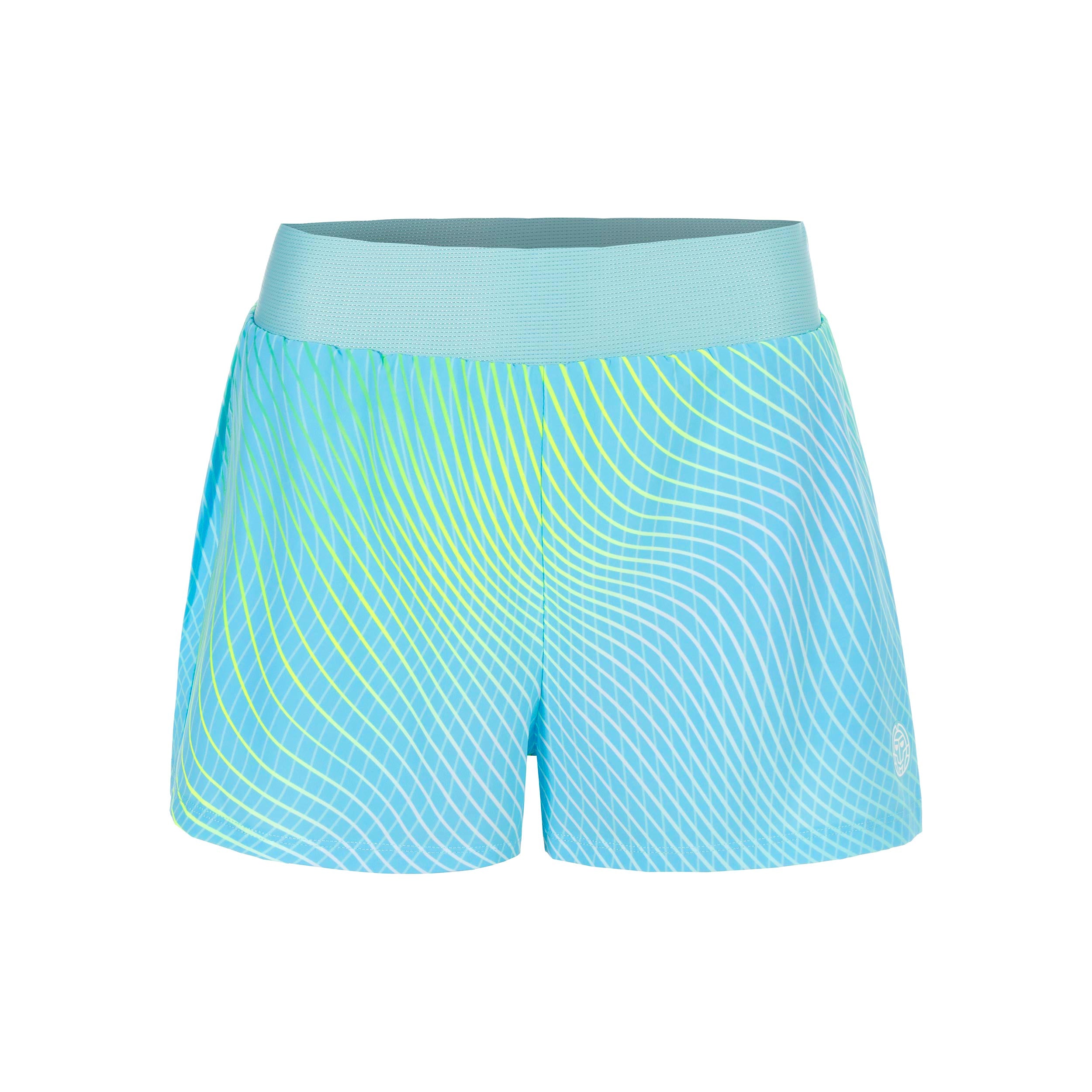 BIDI BADU Out of Control 2in1 Shorts Damer-lyseblå, neongul