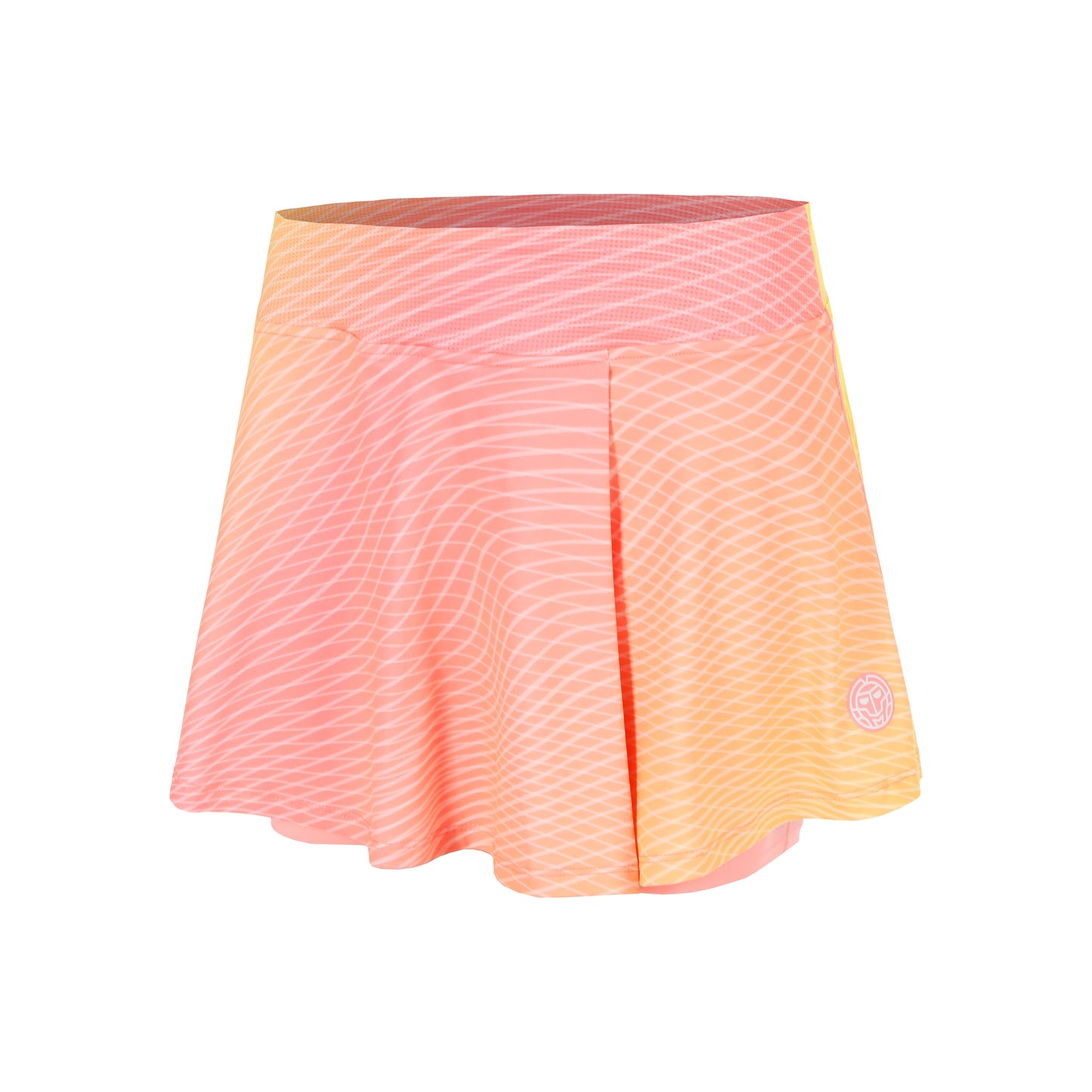 BIDI BADU Out of Control Wavy Nederdel Pige-pink, neongul