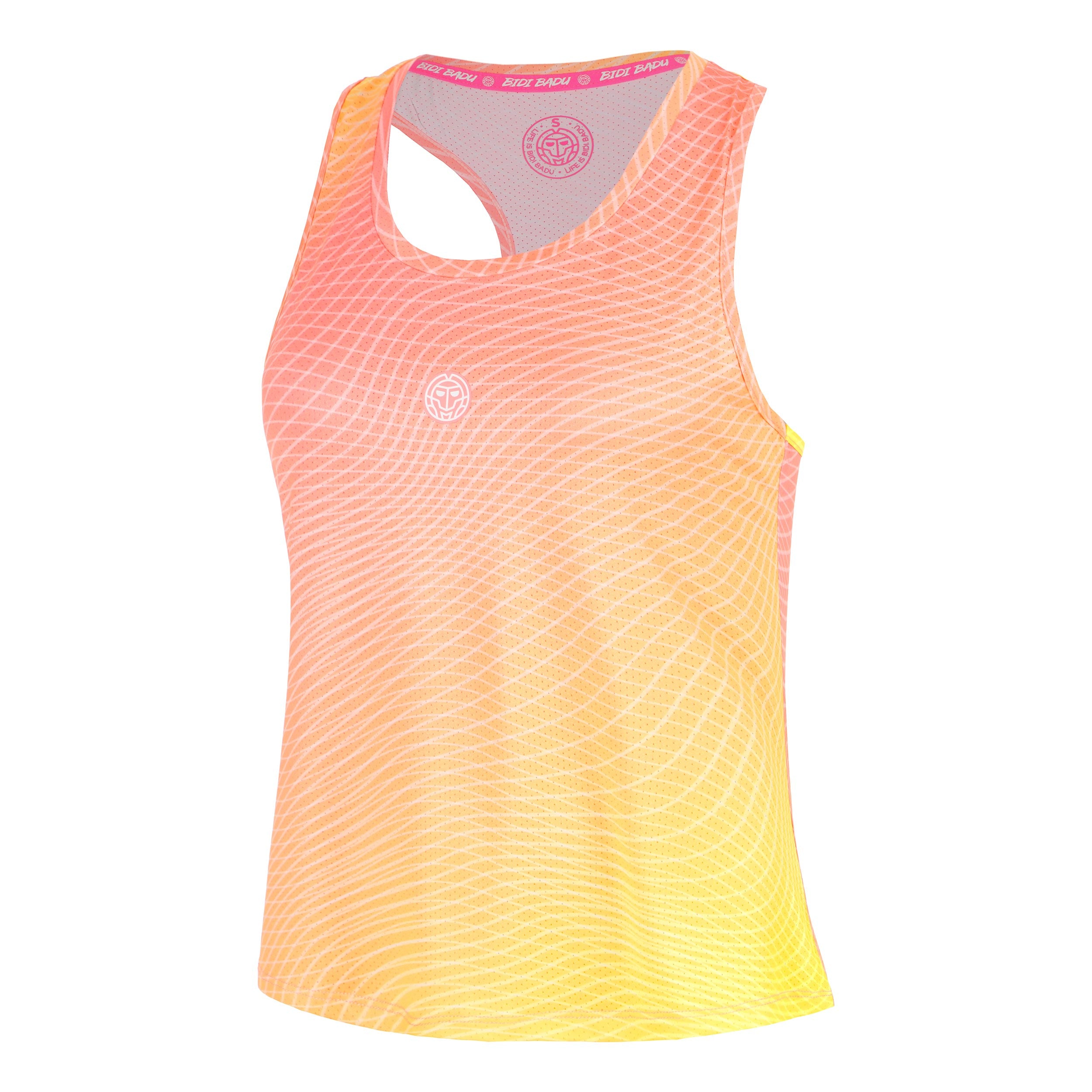 BIDI BADU Out of Control Racerback Tanktop Damer-pink, neongul