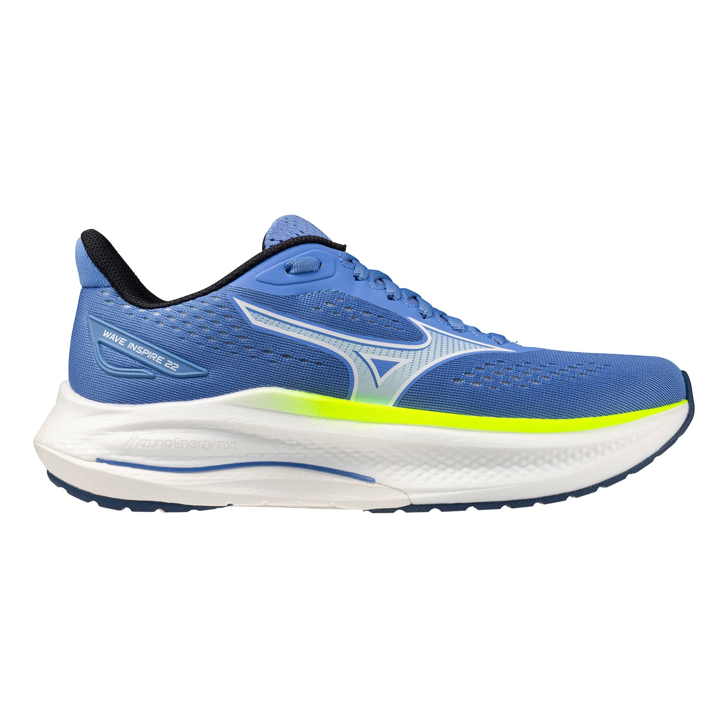 Mizuno Wave Inspire 22                 Støttesko Damer-blå, hvid