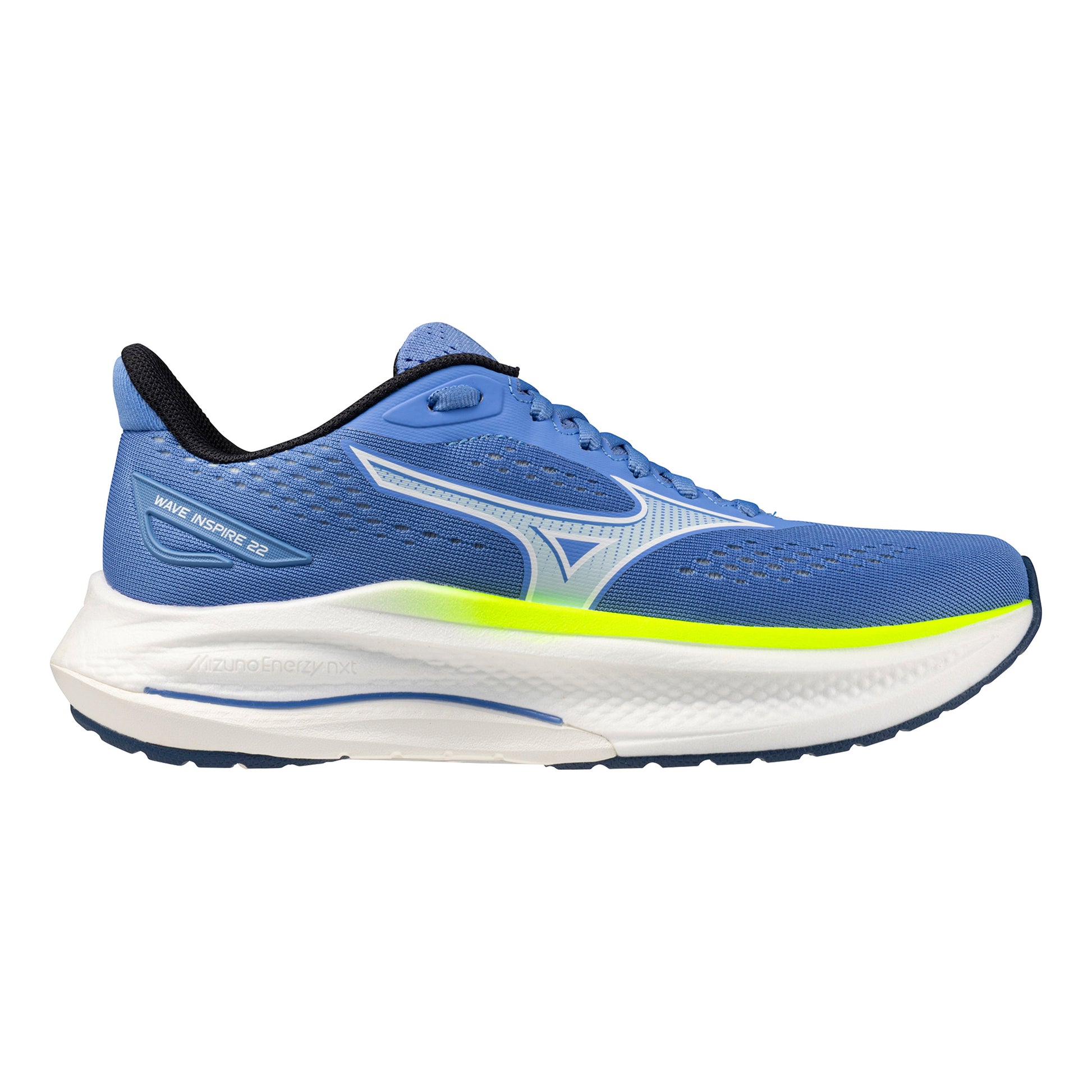 Mizuno Wave Inspire 22                 Støttesko Damer-blå, hvid