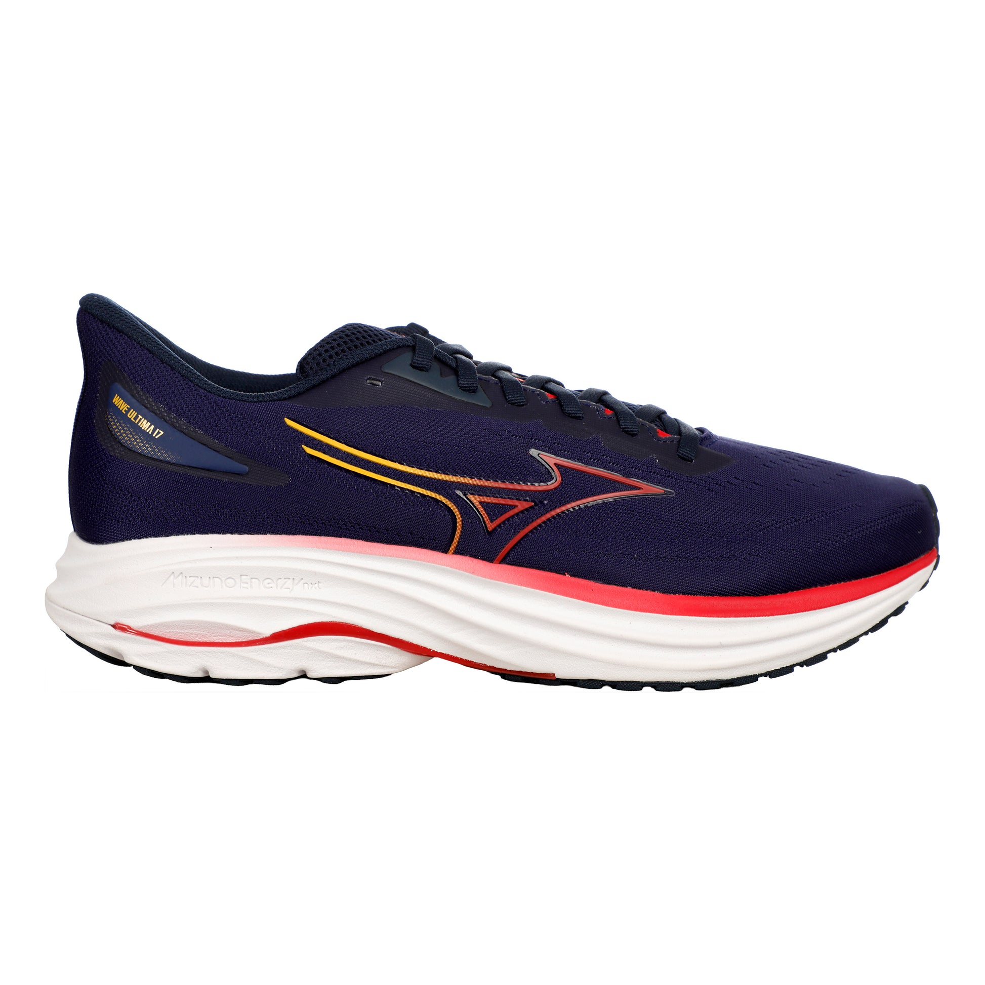 Mizuno Wave Ultima 17  Neutral sko Herrer - mørkeblå, koral