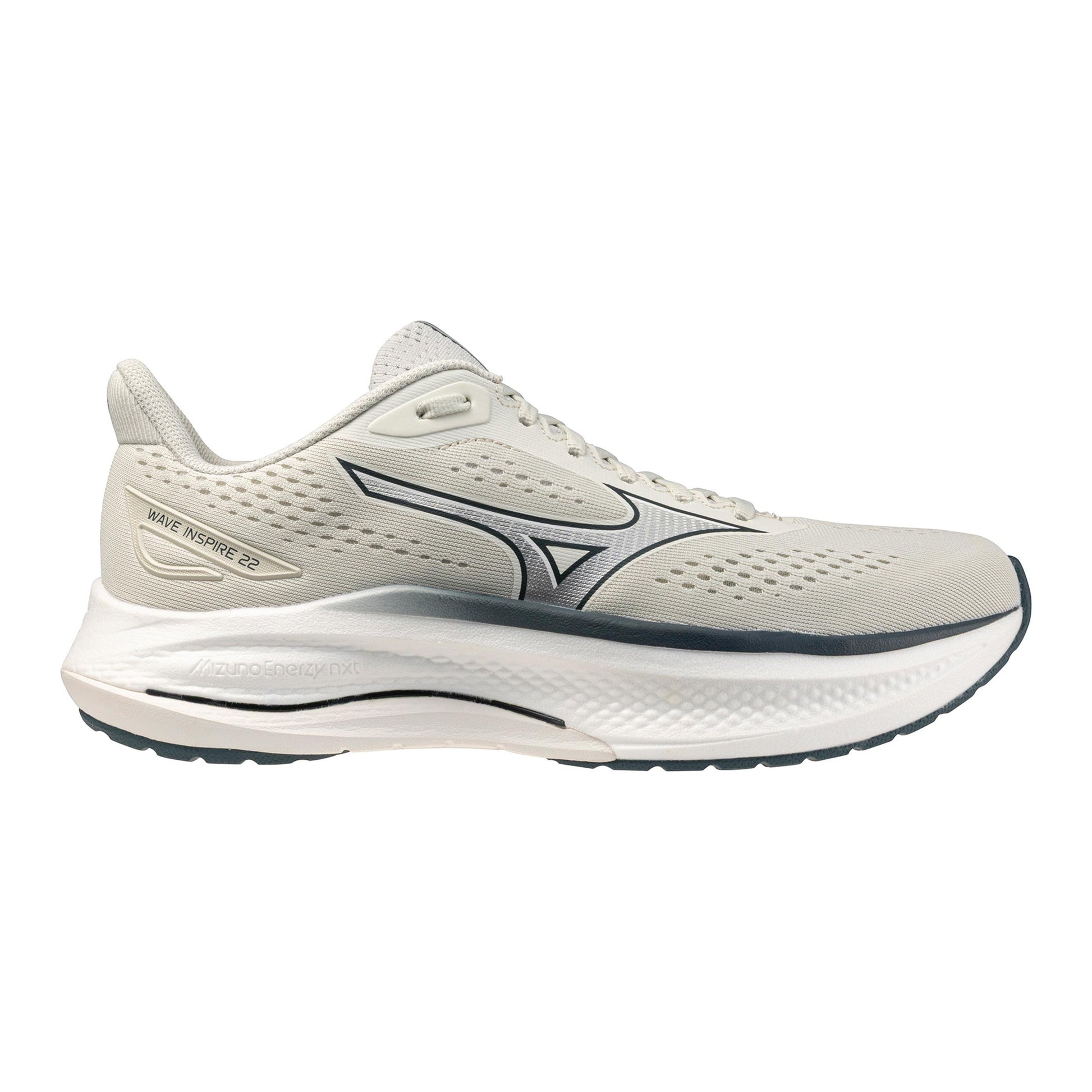 Mizuno Wave Inspire 22  Støttesko Herrer - beige, grå
