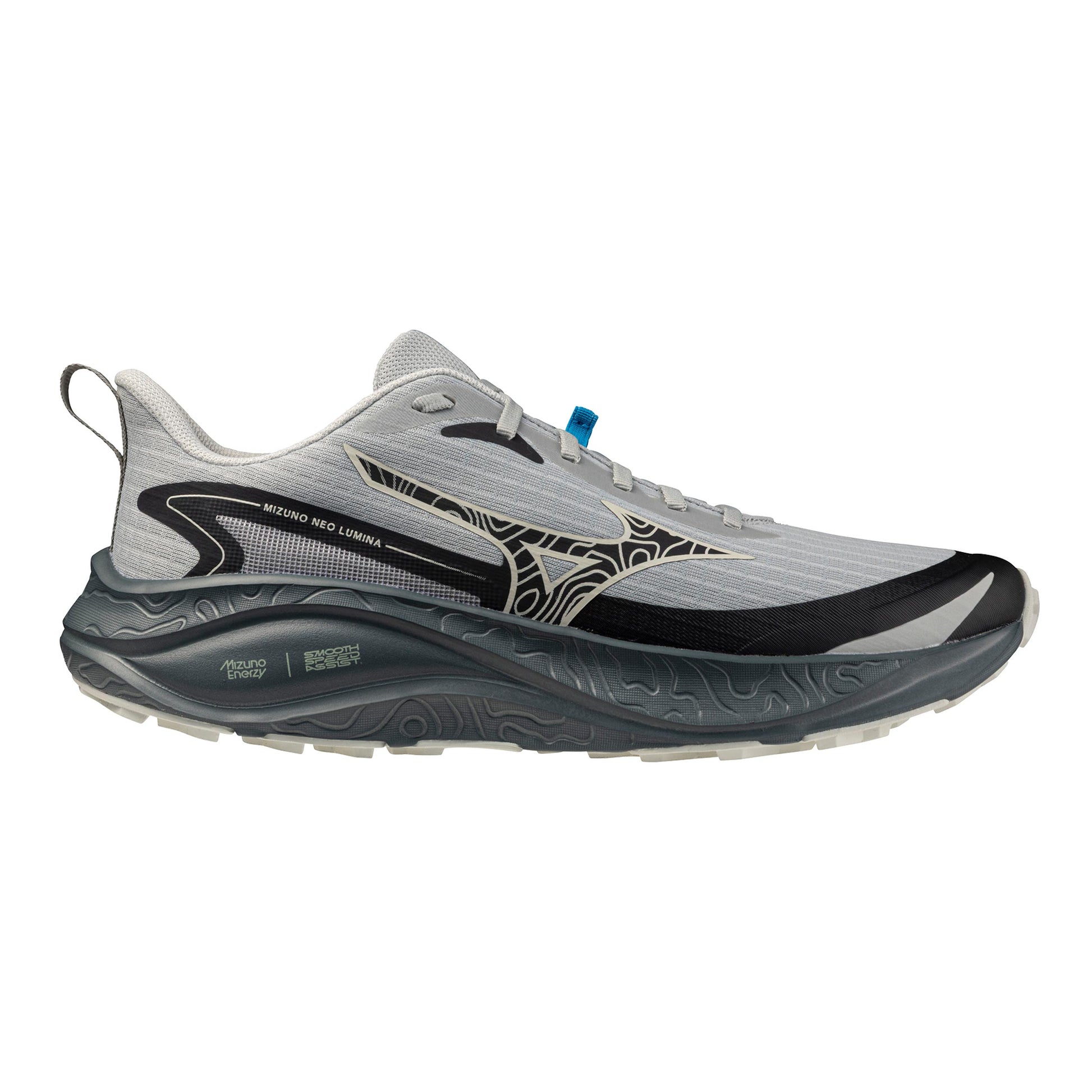 Mizuno Neo Lumina  Trailsko Herrer - lysegrå, mørkegrå