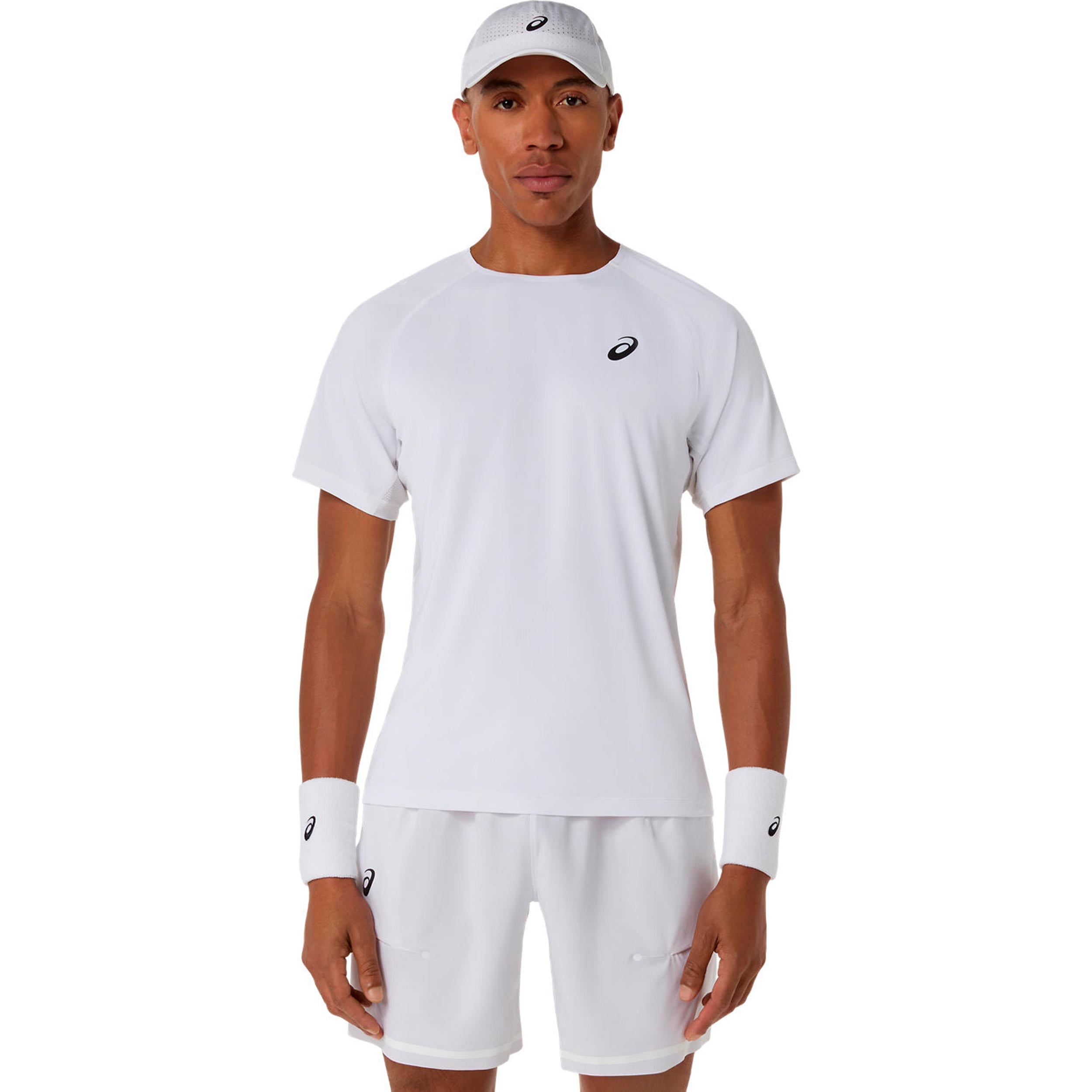 ASICS Match   T-shirt Herrer-hvid