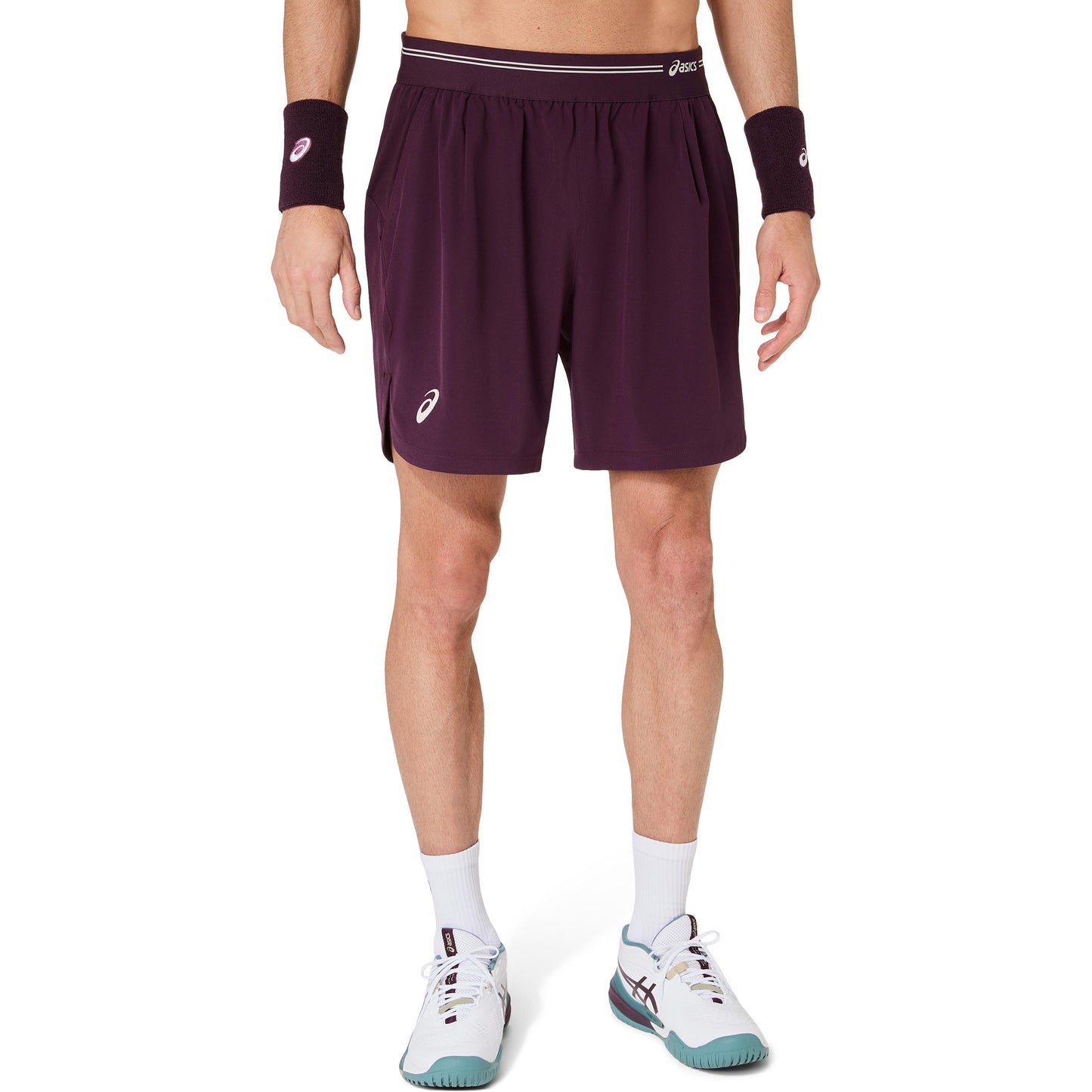 ASICS Game  Shorts Herrer - vinrød