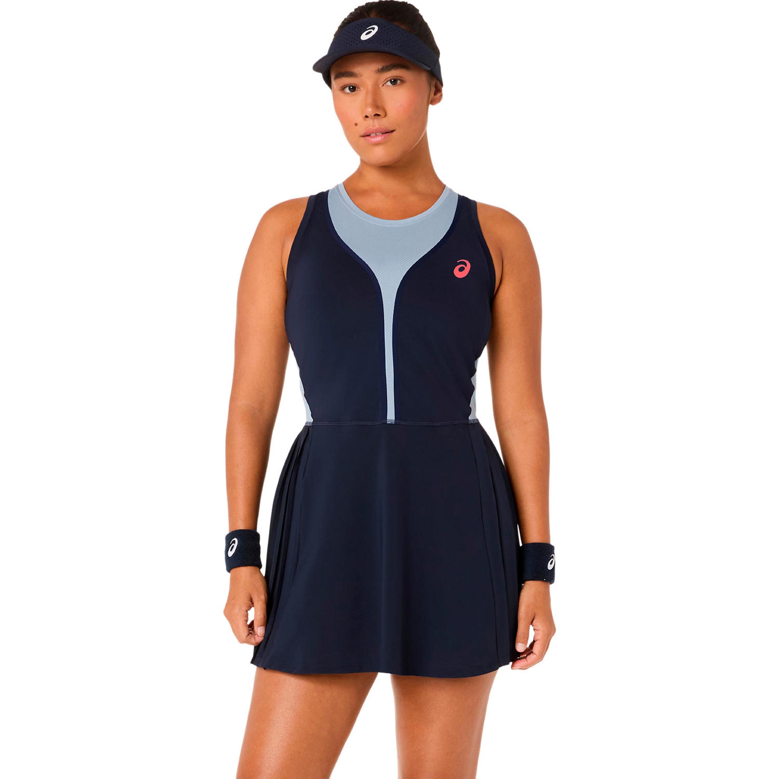 ASICS Match Pleat  Kjole Damer-mørkeblå