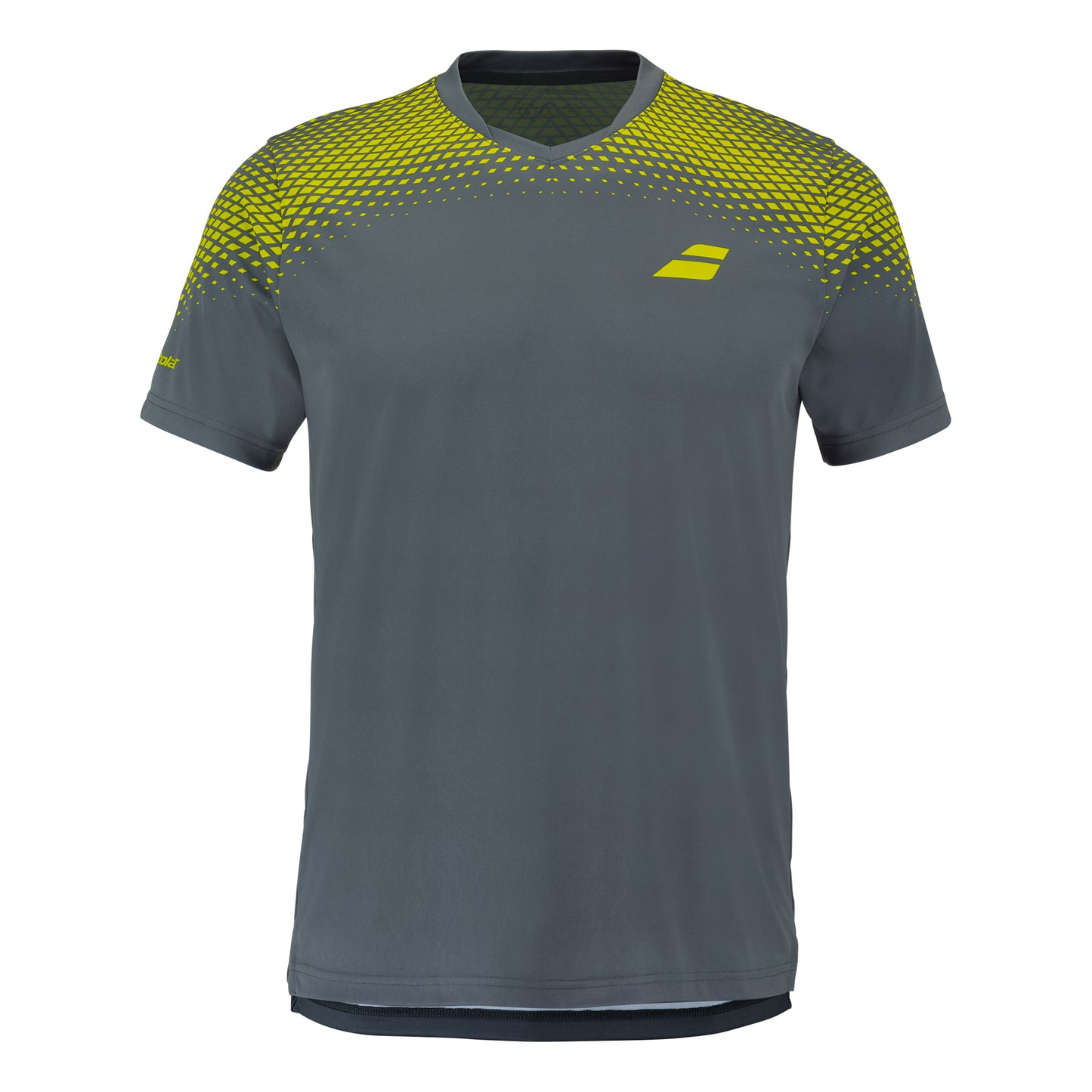 Babolat Aero T-shirt Herrer-grå, gul