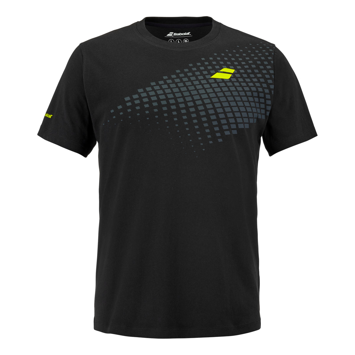 Babolat Aero T-shirt Herrer - sort, sort
