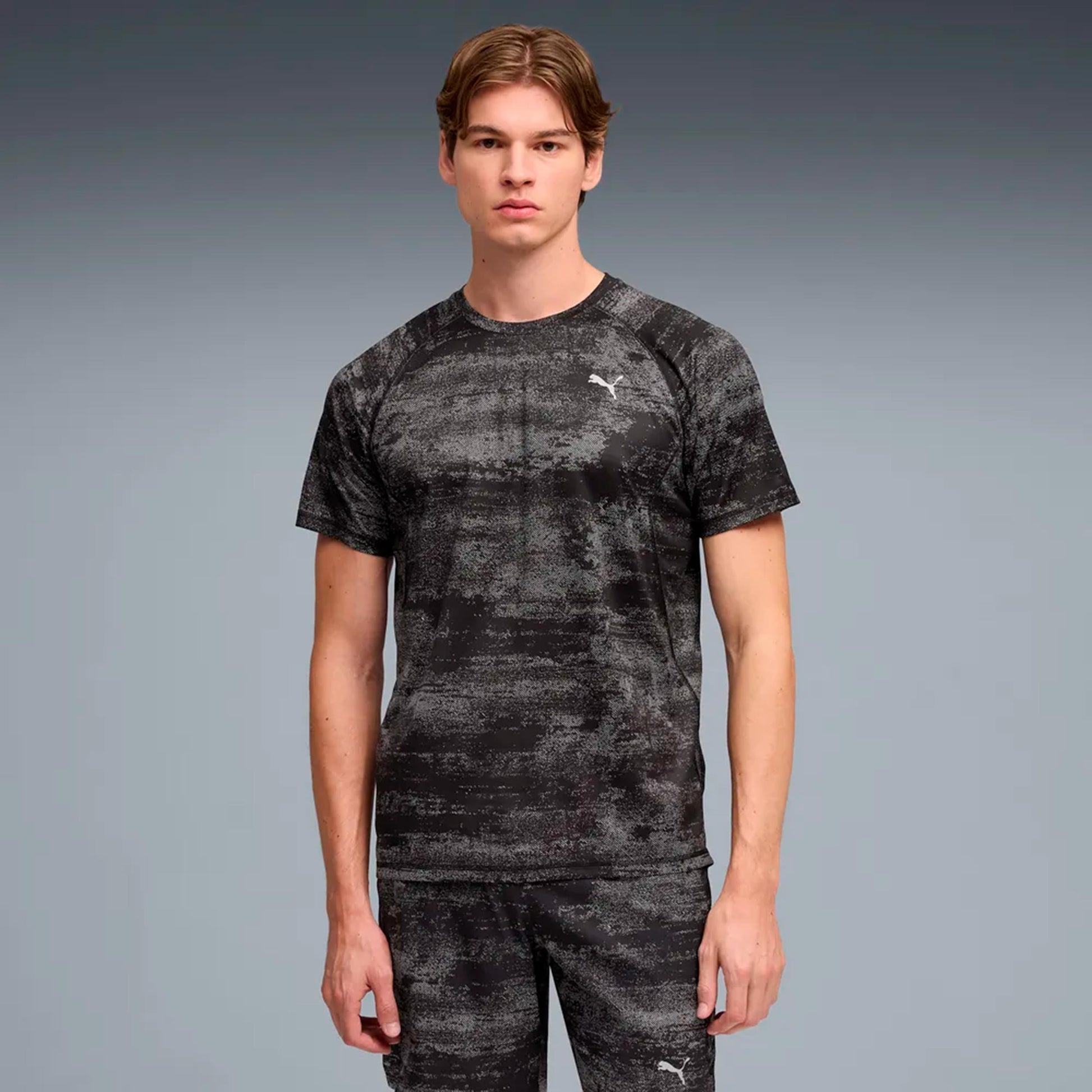 Puma Velocity AOP  Løbetrøje Herrer - sort