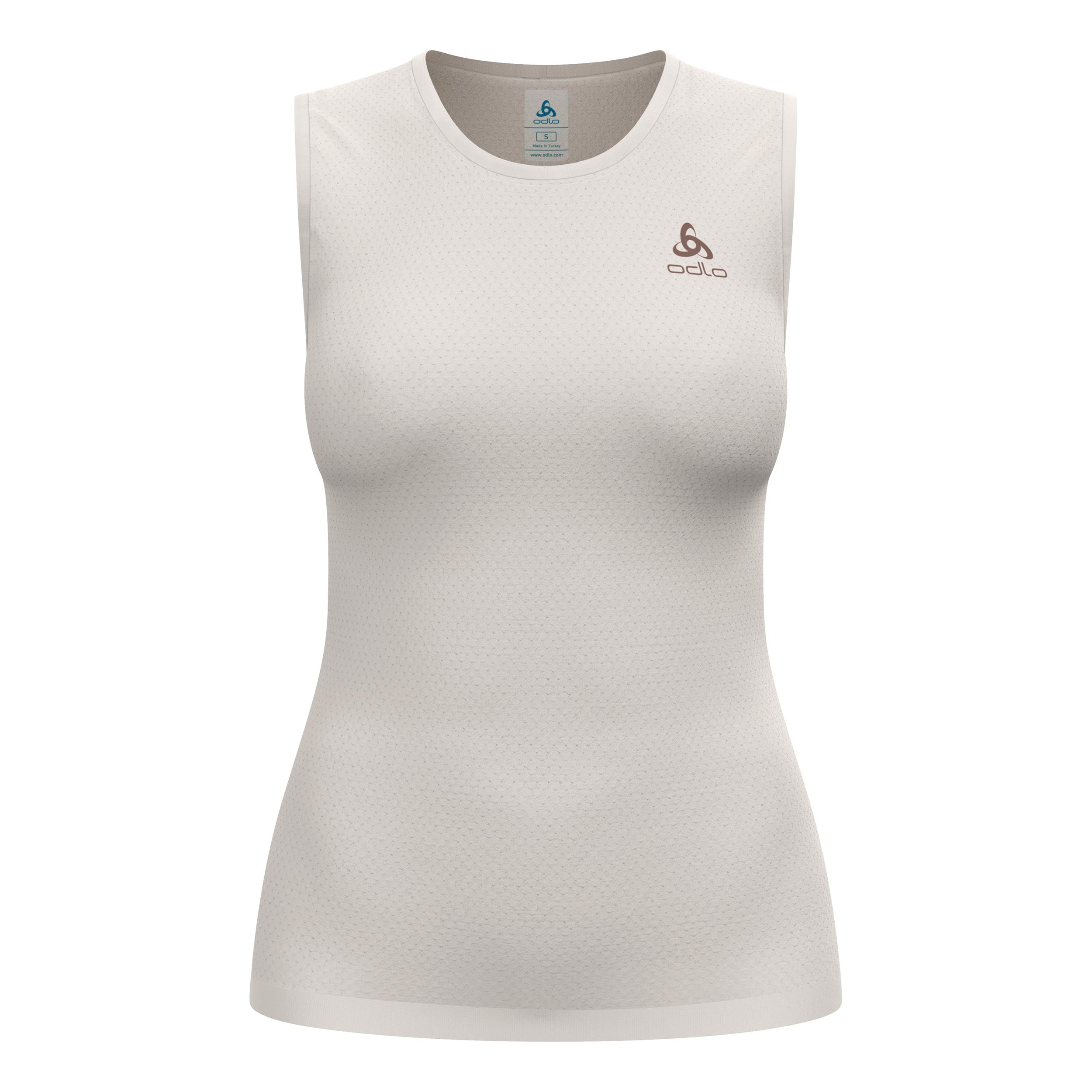 Odlo Merino PW 140 Seamless Vest Damer-beige