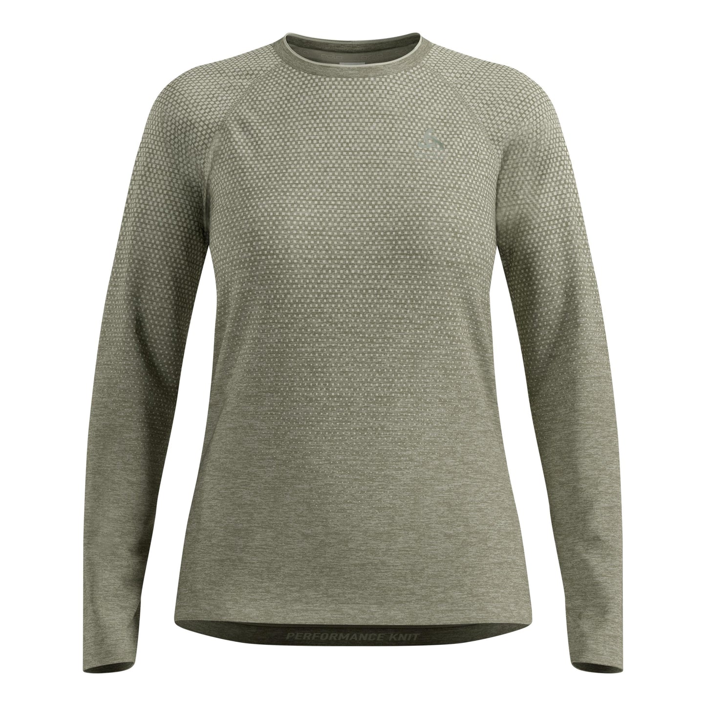 Odlo Essential Seamless Løbetrøje Damer-oliven