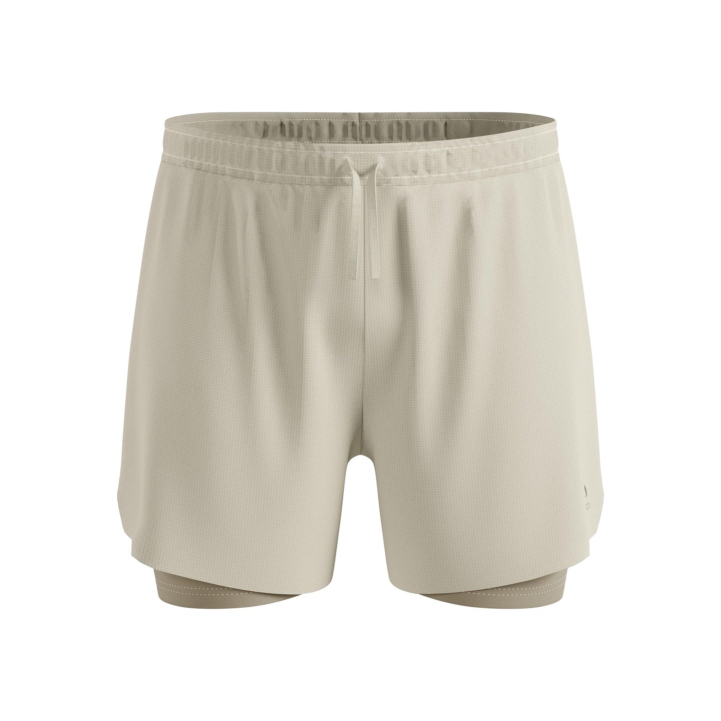 Odlo Zeroweight 5in 2in1 Løbeshorts Herrer-grå, oliven