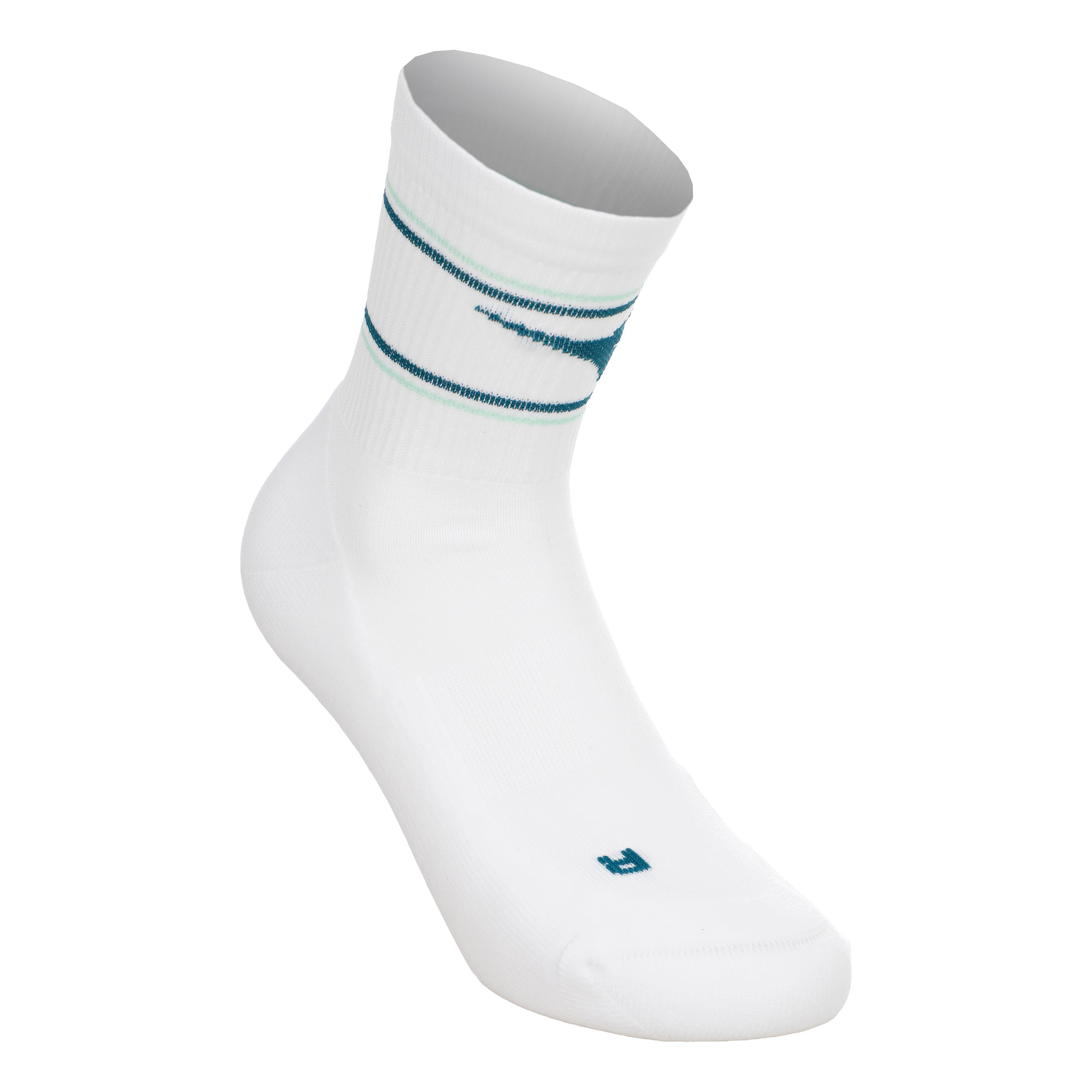 Diadora Tennissokker Unisex - hvid, petrol