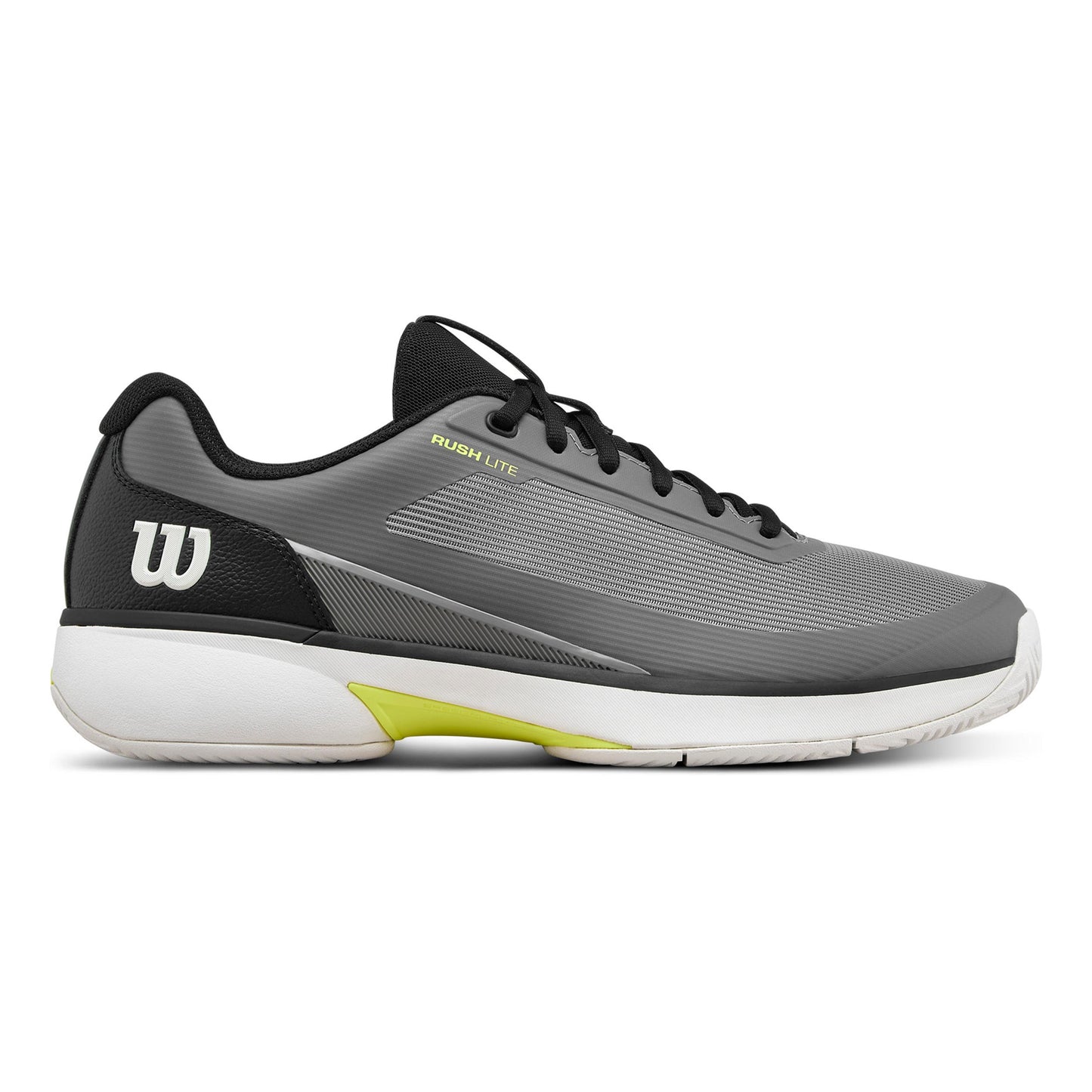 Wilson Rush Lite 5 Allcourt-sko Herrer - grå, sort