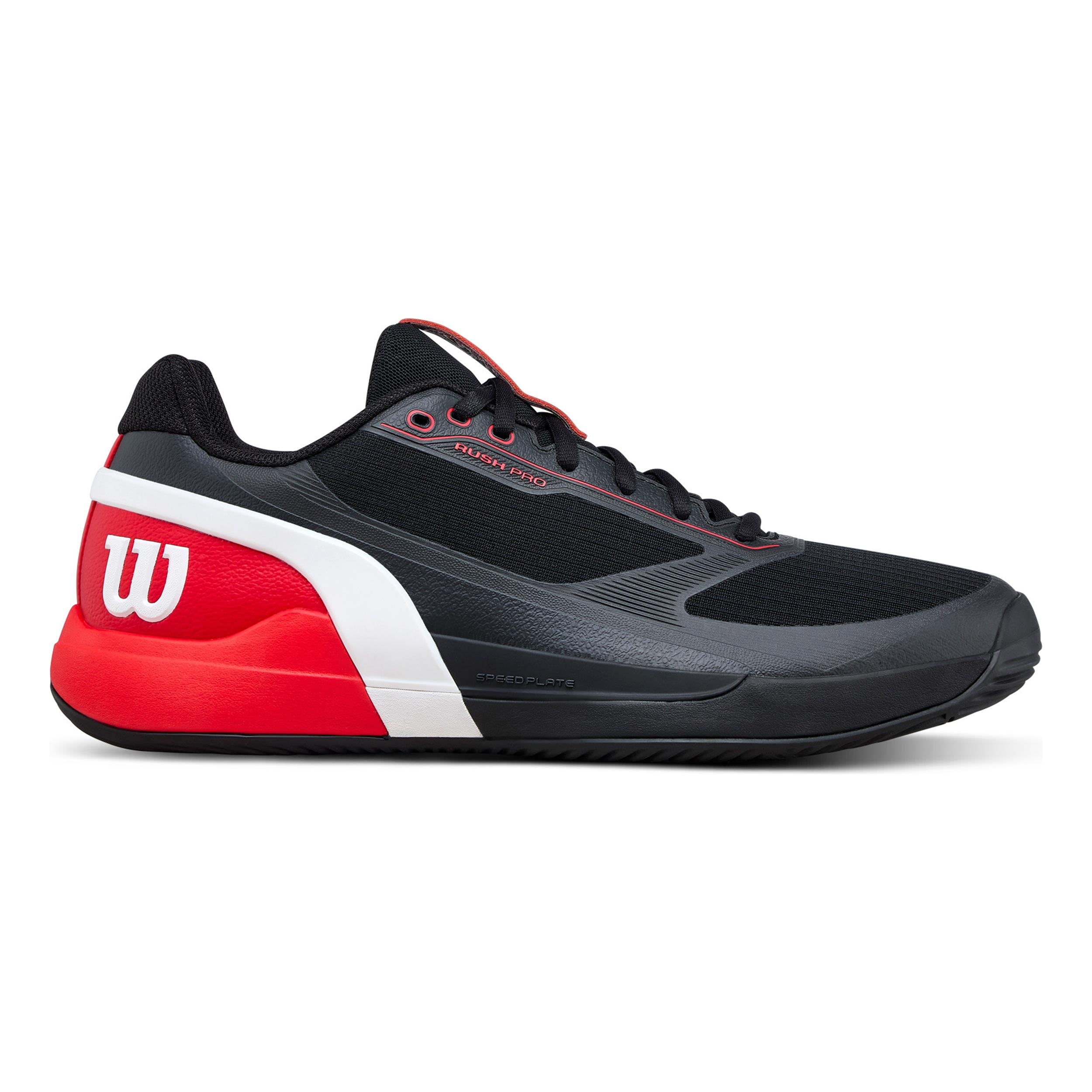 Wilson Rush Pro 5 Padel Padelsko Herrer-sort, rød