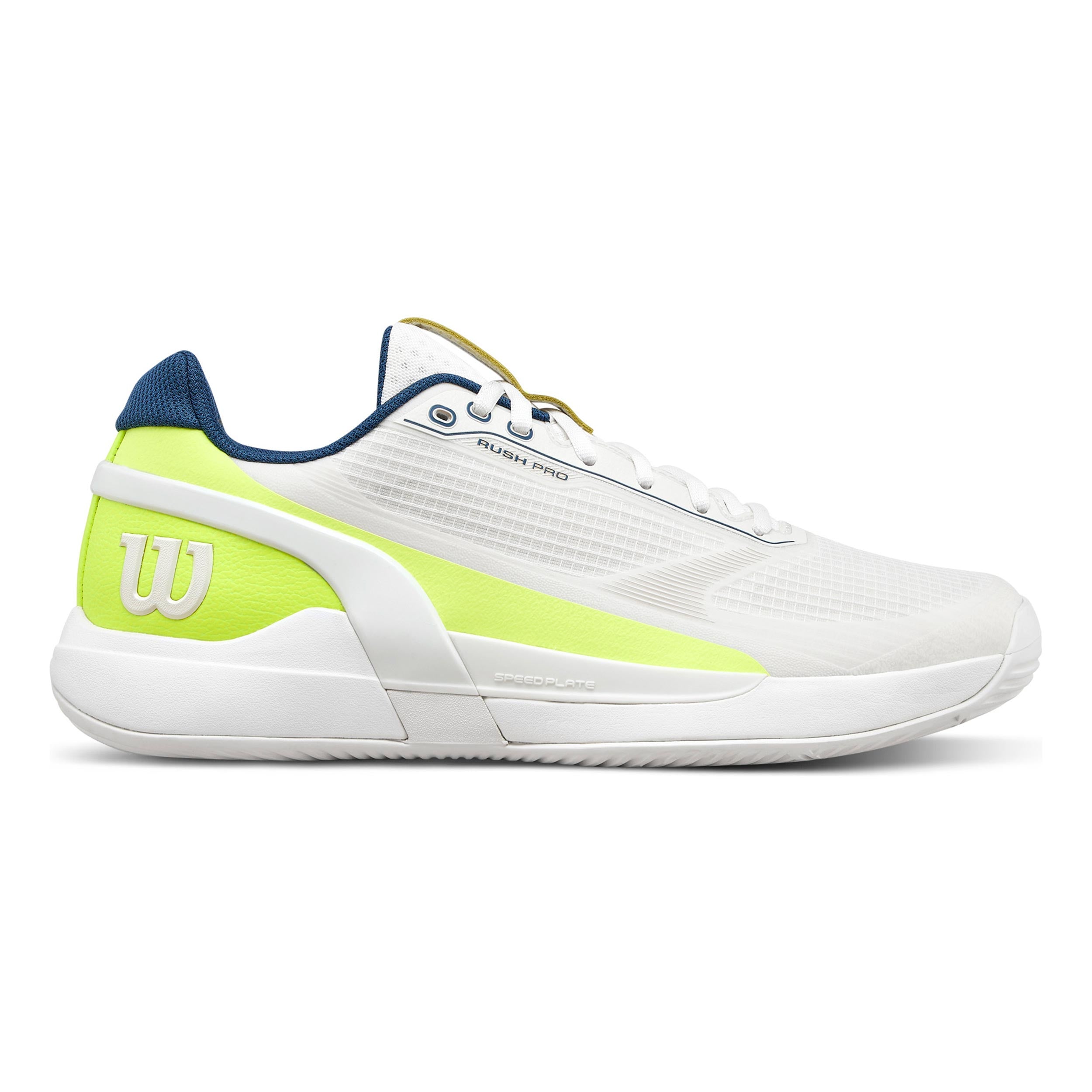 Wilson Rush Pro 5 Padel Padelsko Herrer - hvid, neongul
