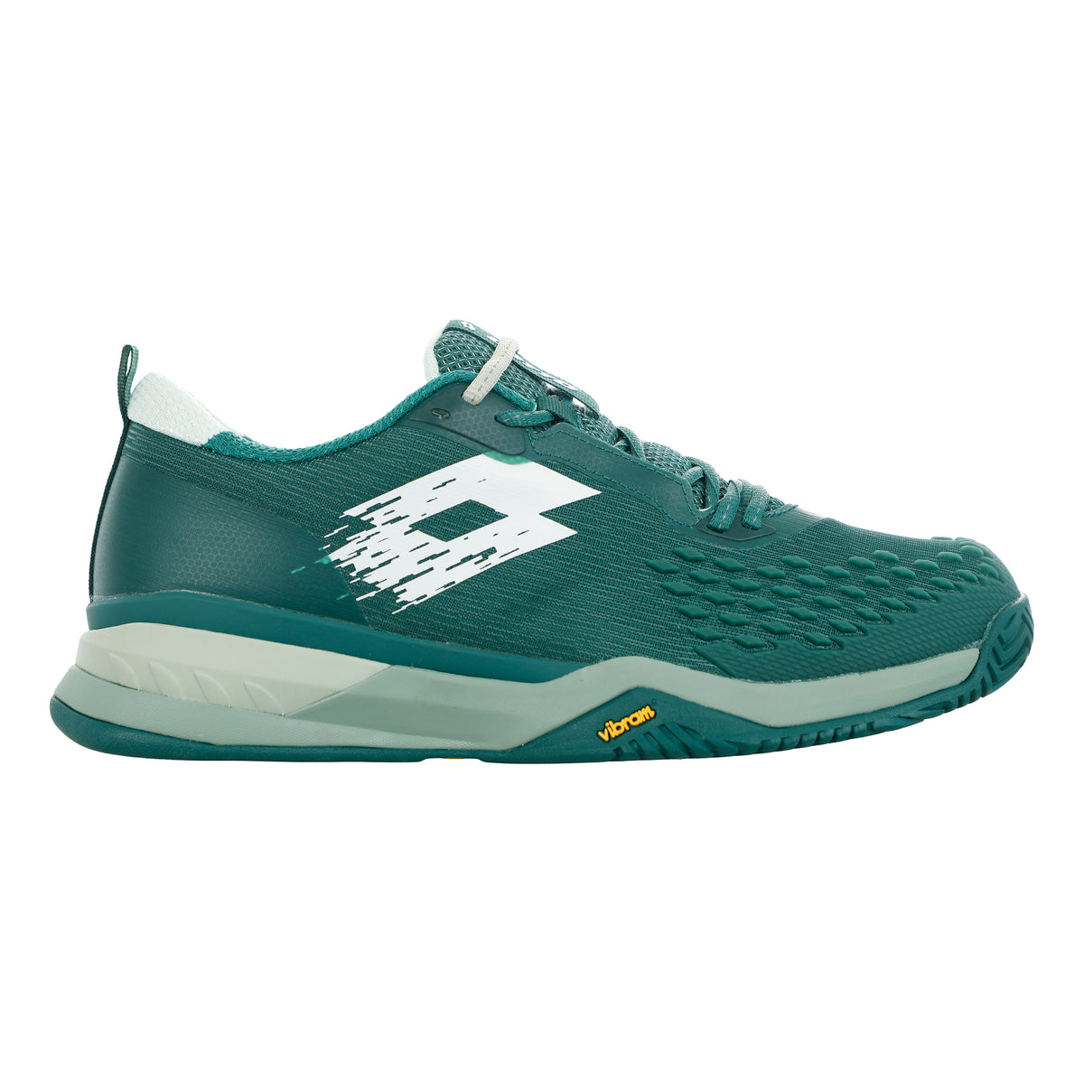 Lotto Raptor Hyperpulse 100 IV SPD Allcourt-sko Herrer - petrol, hvid