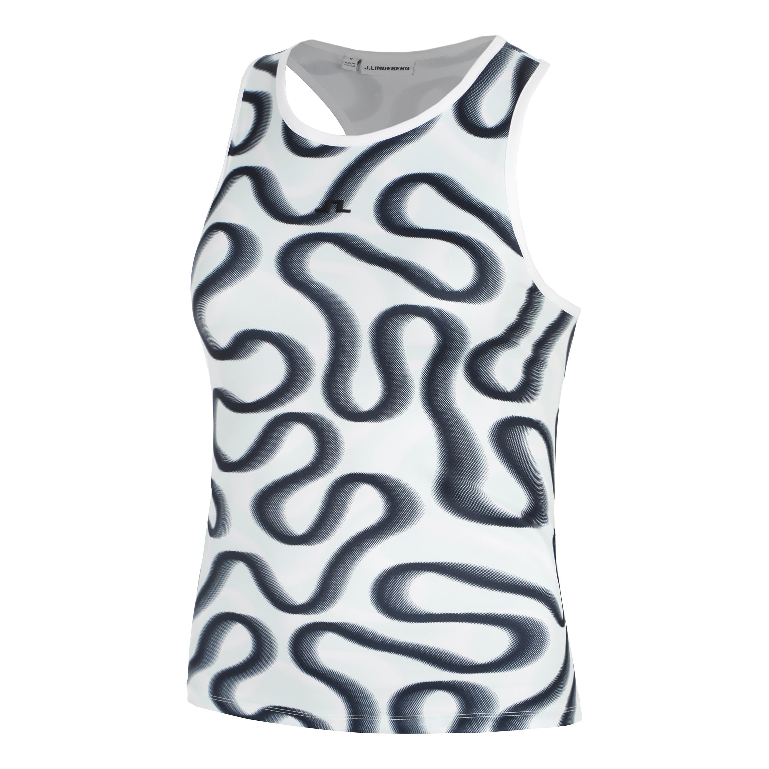 JLindeberg Doris Printed  Tanktop Damer-lyseblå