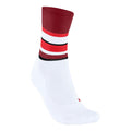 RU4 Endurance Compression Kompressionssokker Damer - hvid, mørkerød