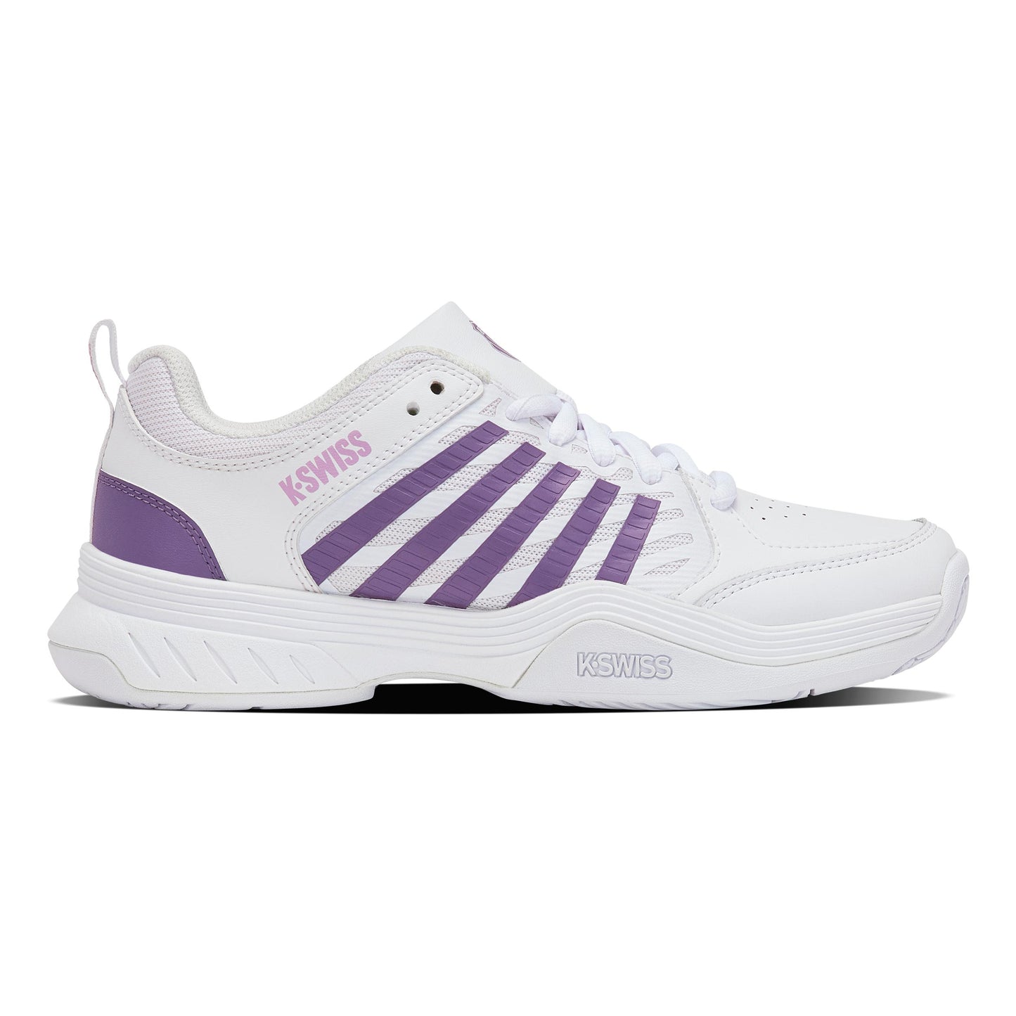 K-Swiss COURT EXPRESS 2  AC Allcourt-sko Damer-hvid, lavendel