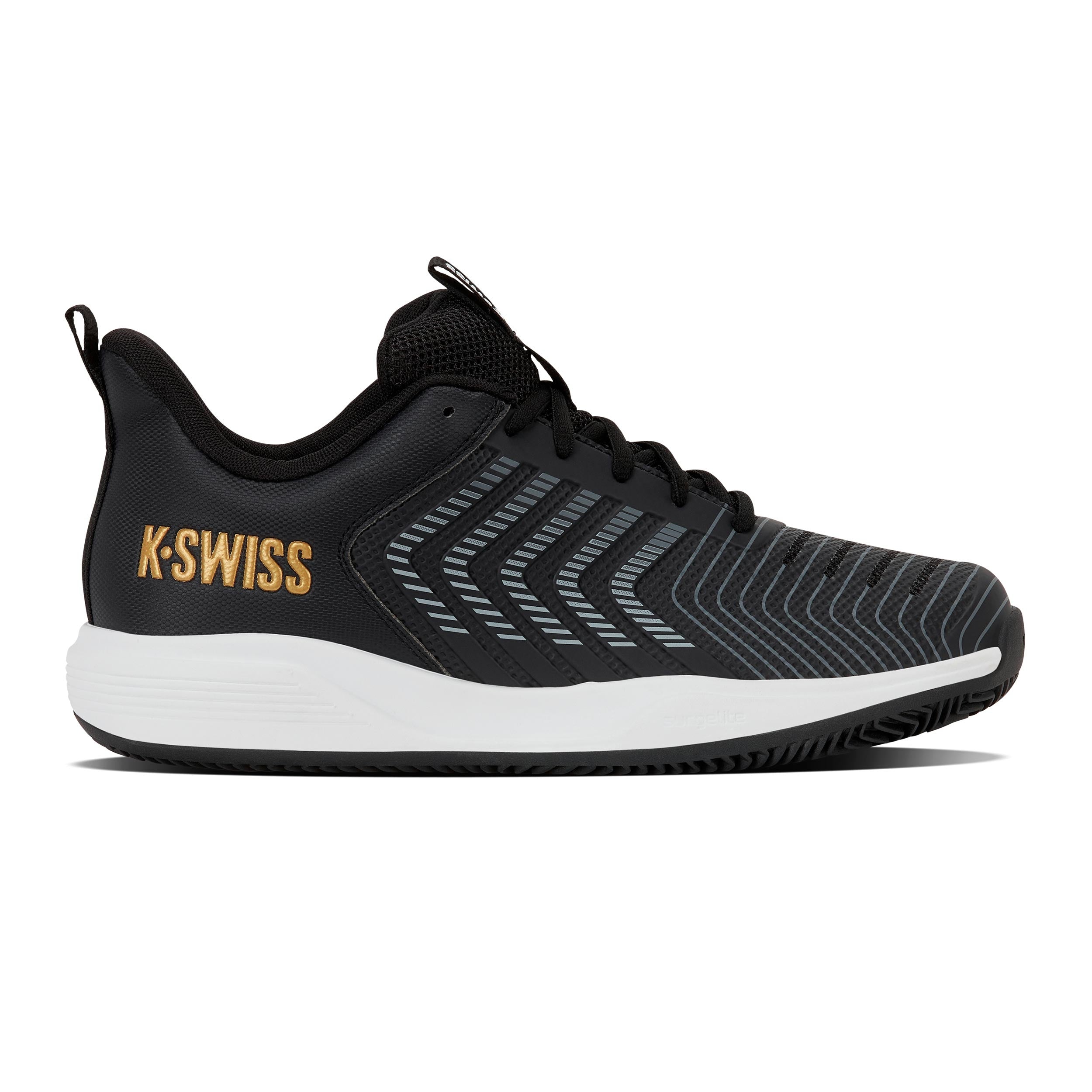 K-Swiss Ultrashot Light Grusbanesko Herrer - sort, guld