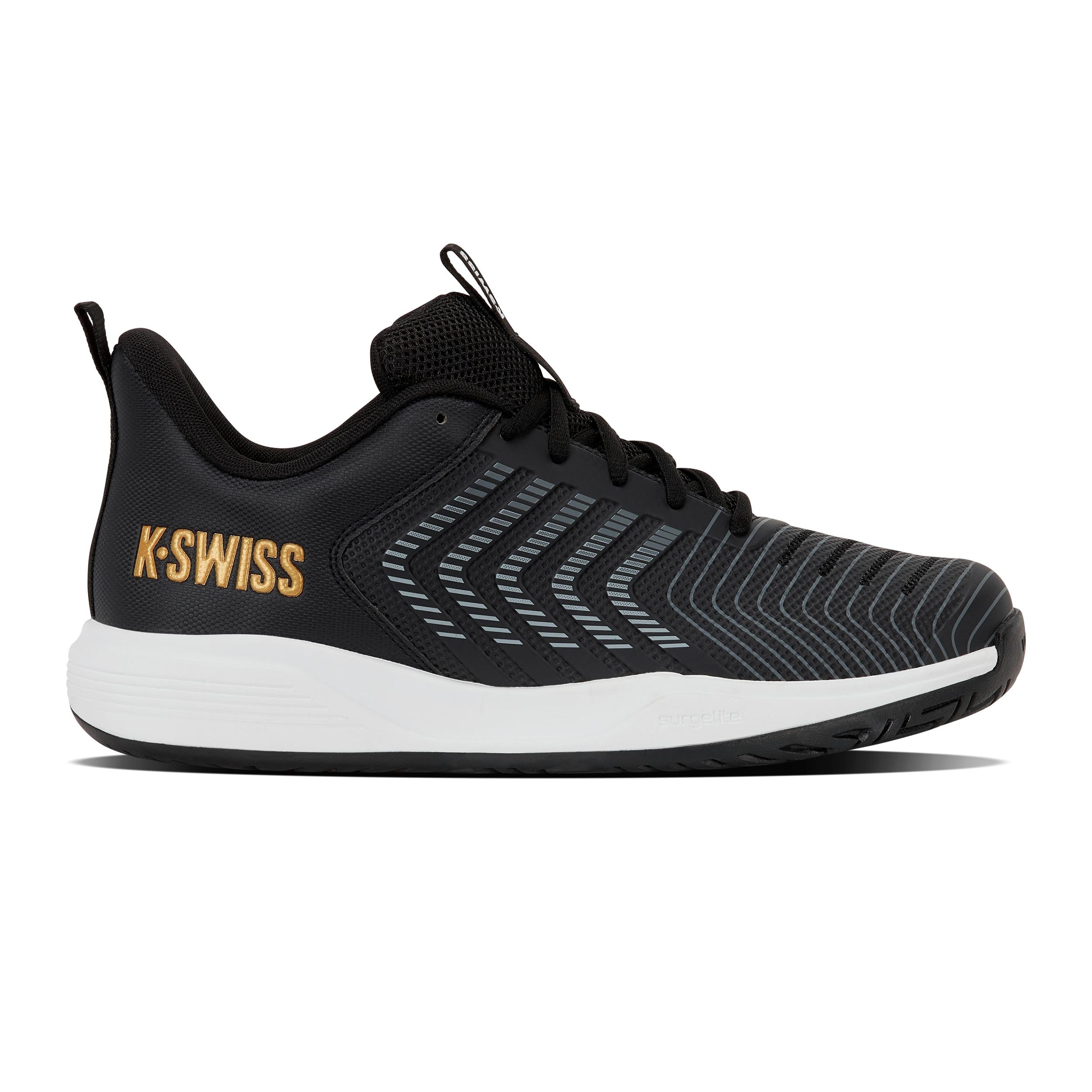 K-Swiss Ultrashot Light Allcourt-sko Herrer - sort, guld