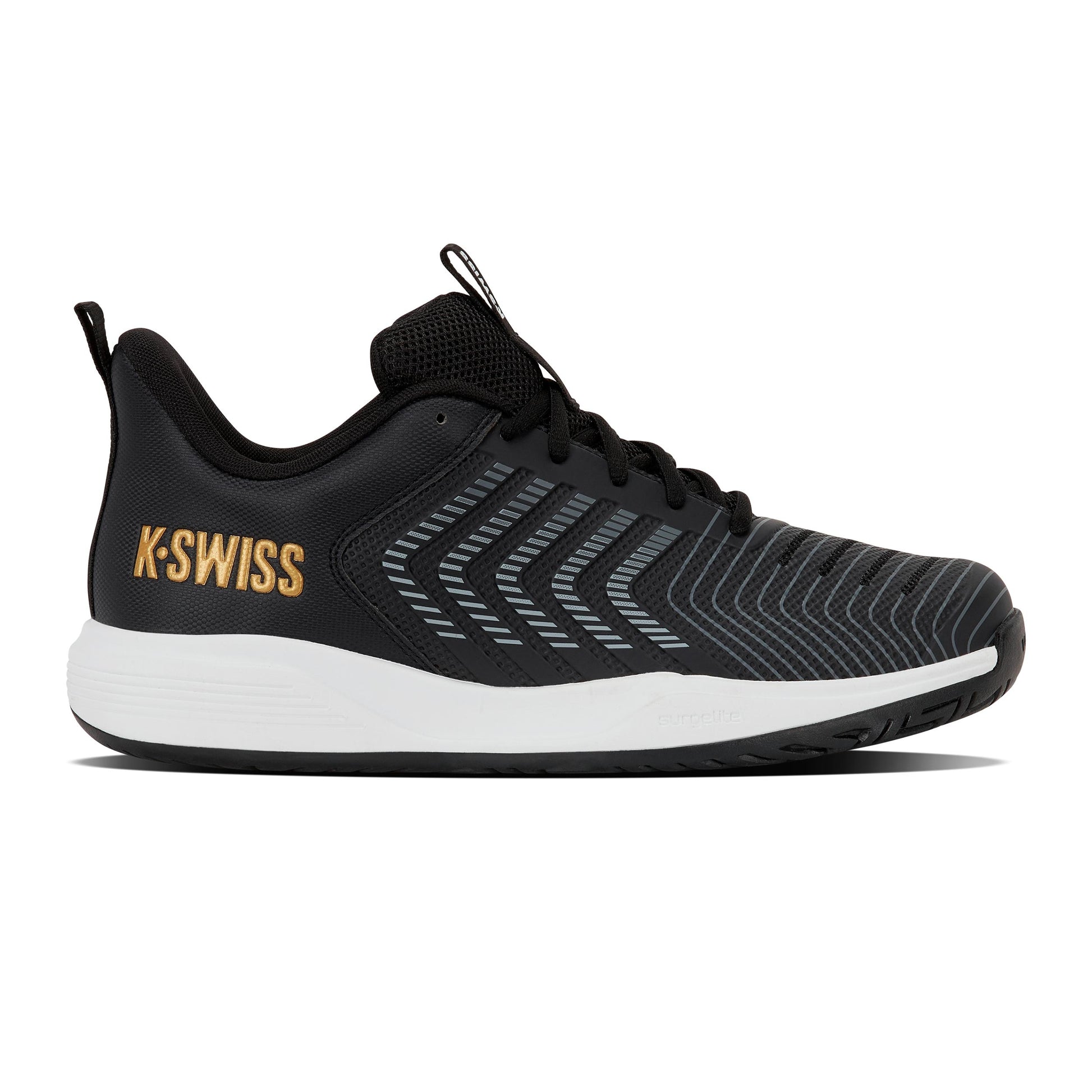 K-Swiss Ultrashot Light Allcourt-sko Herrer - sort, guld
