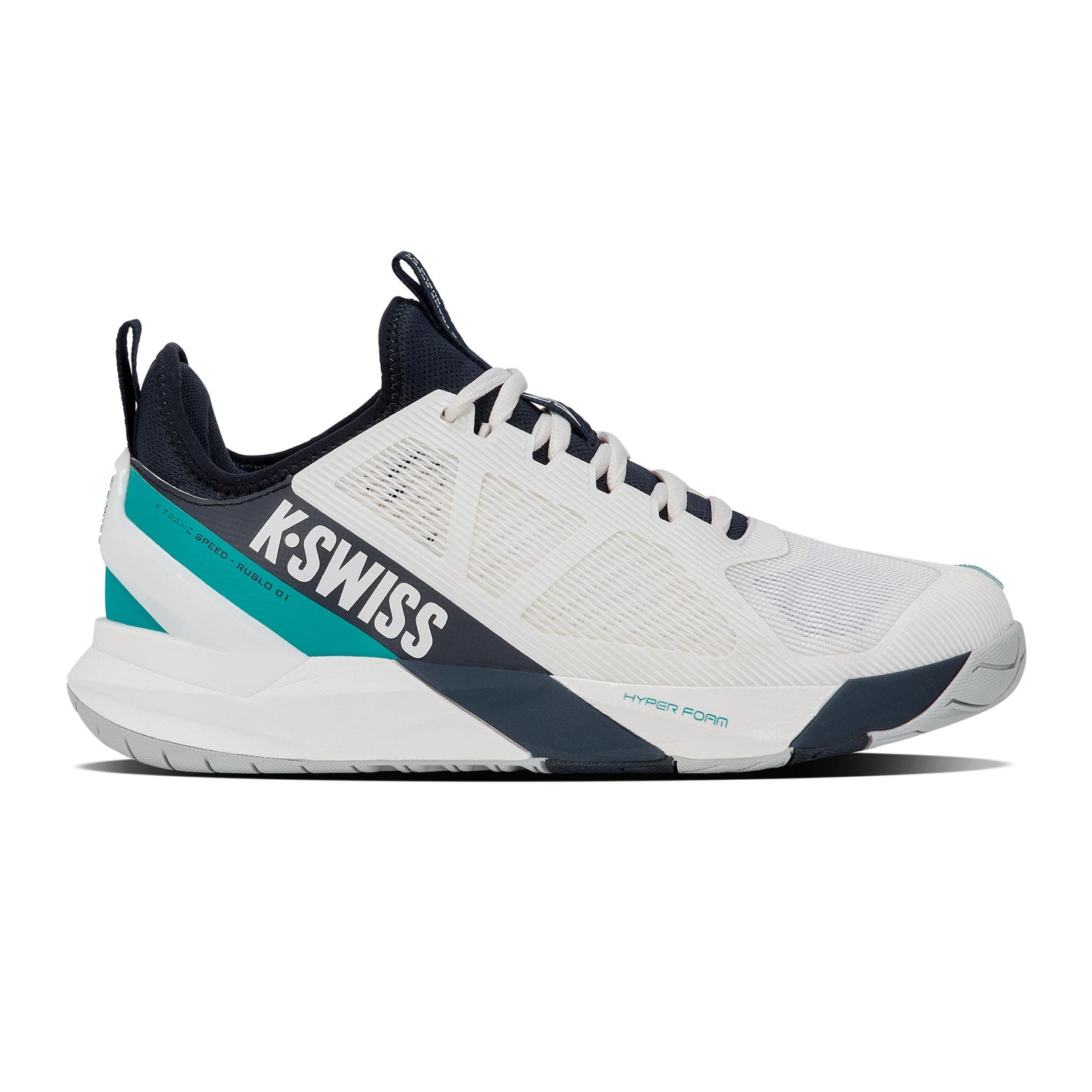 K-Swiss K-Frame Speed Rublo Allcourt-sko Herrer - hvid, sort